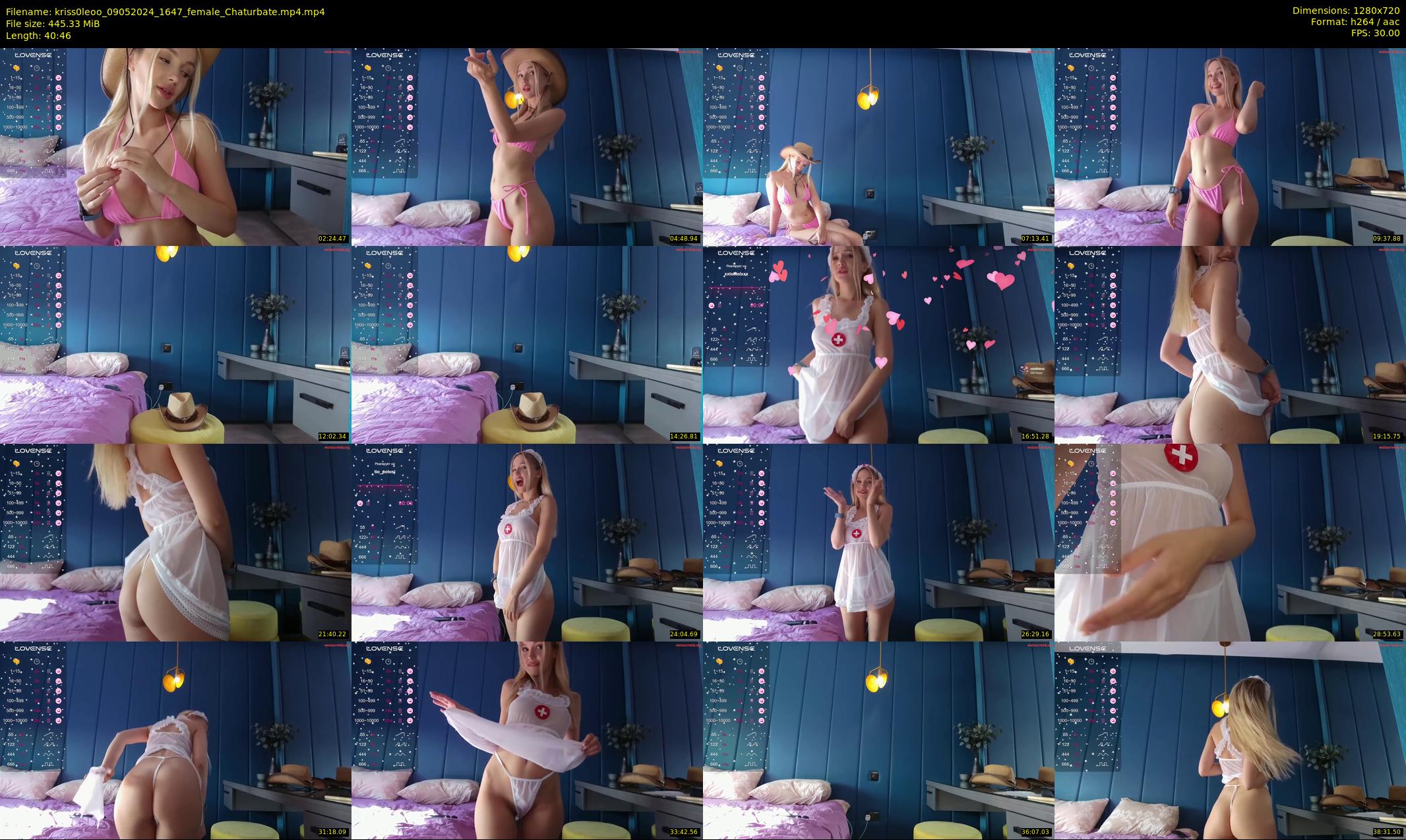 kriss0leoo — 41 minute Chaturbate couple cam show recording, 720p, May 9, 2024