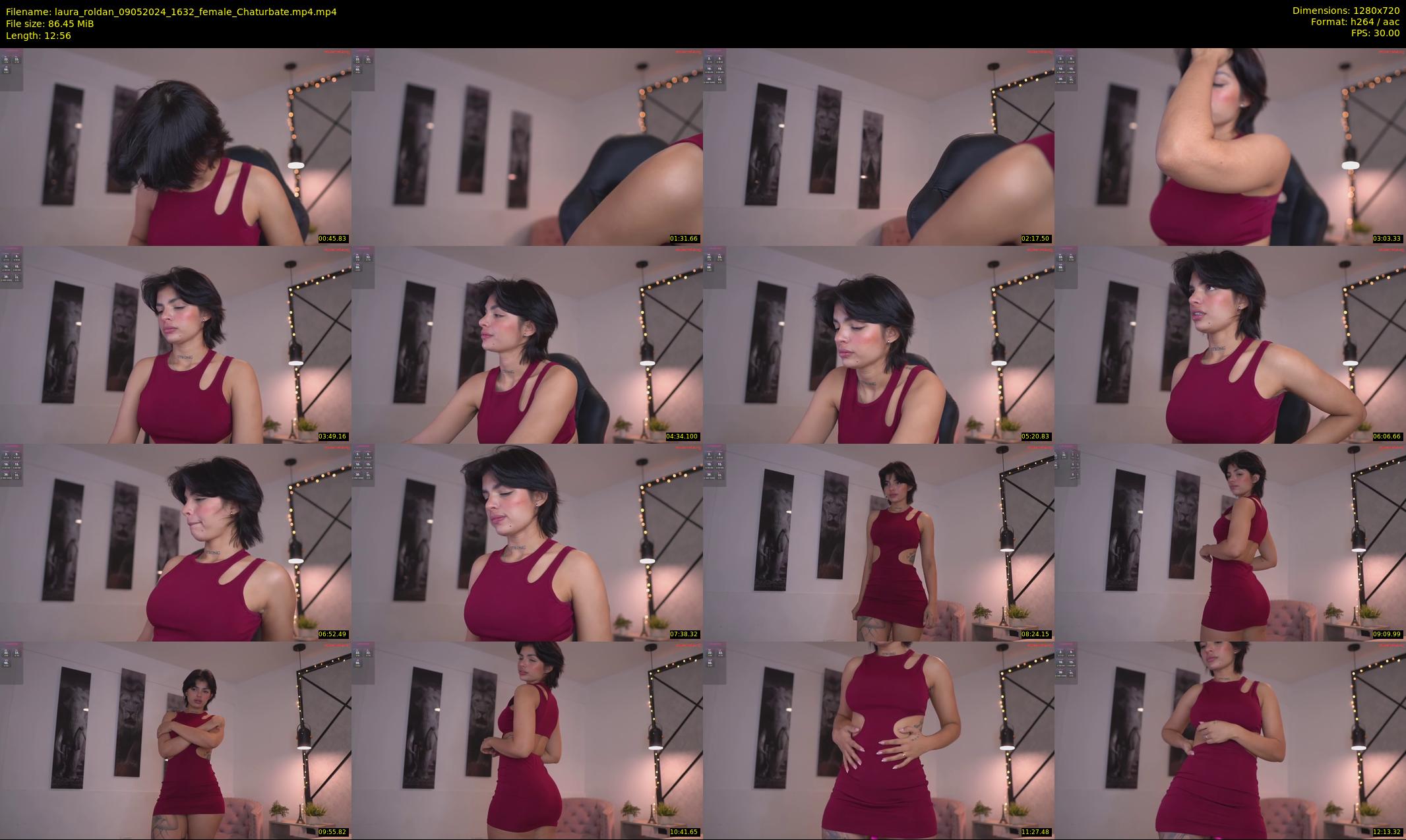 laura_roldan — 13 minute Chaturbate female cam show recording, 720p, May 9, 2024
