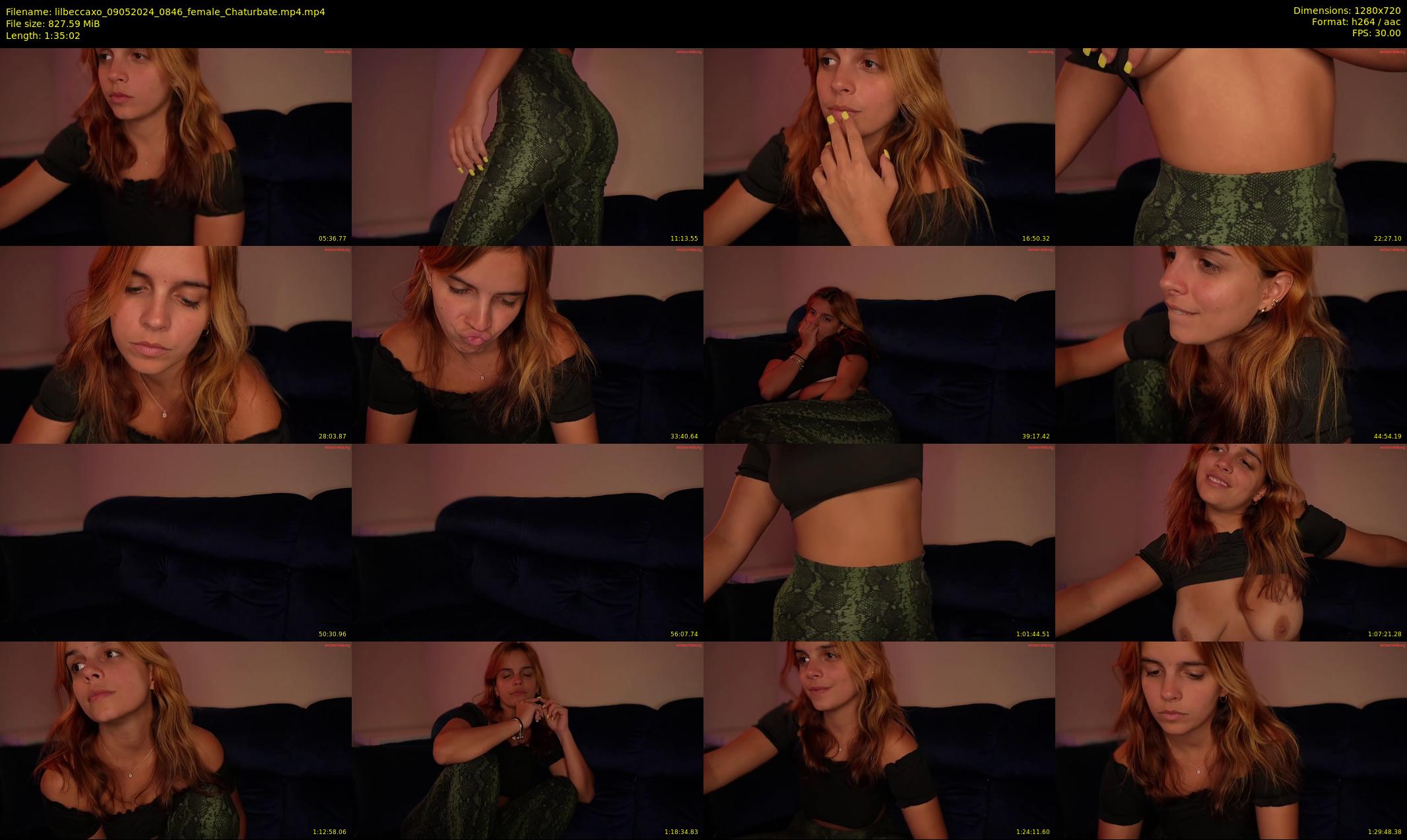 lilbeccaxo — 96 minute Chaturbate female cam show recording, 720p, May 9, 2024