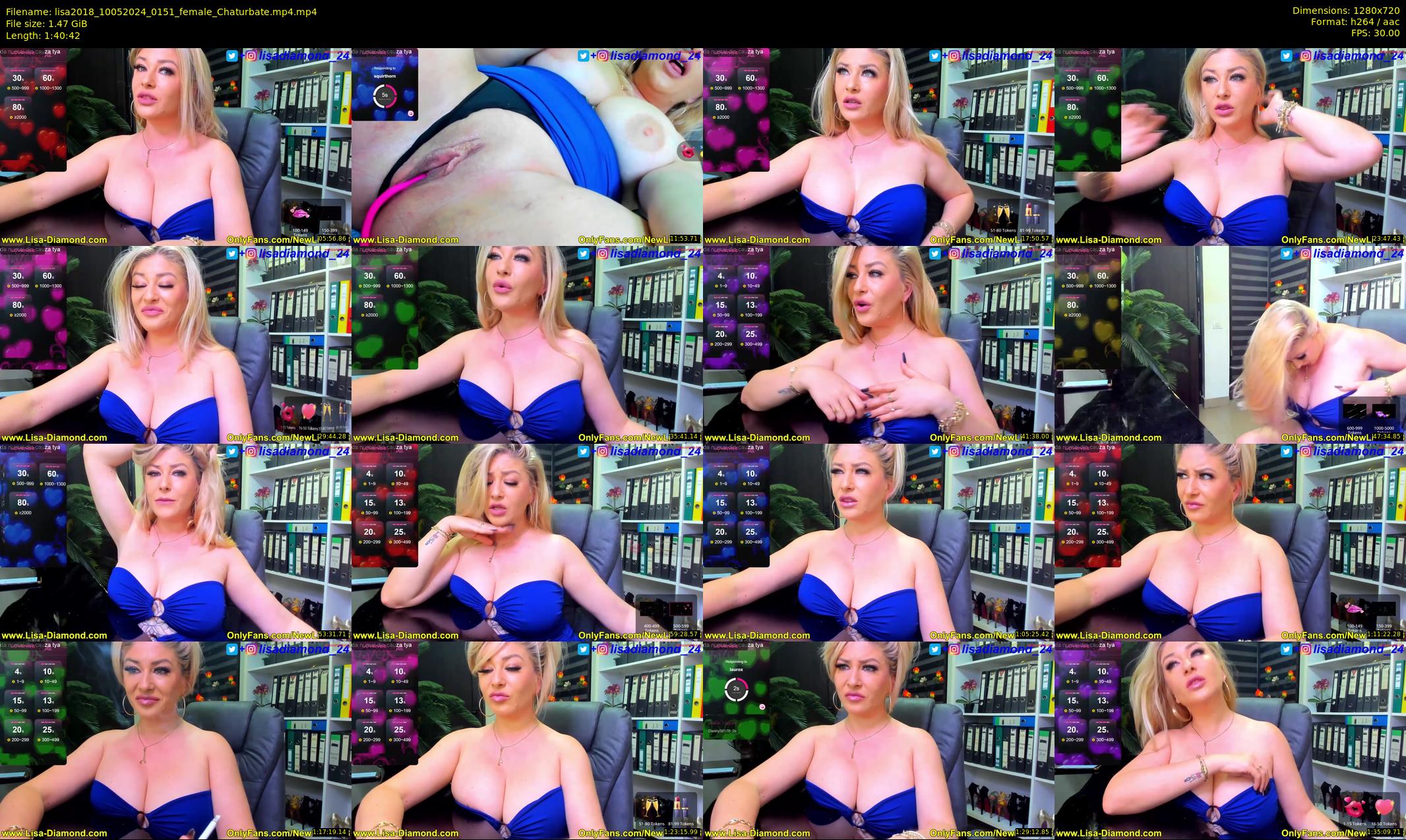 lisa2018 — 101 minute Chaturbate female cam show recording, 720p, May 10, 2024