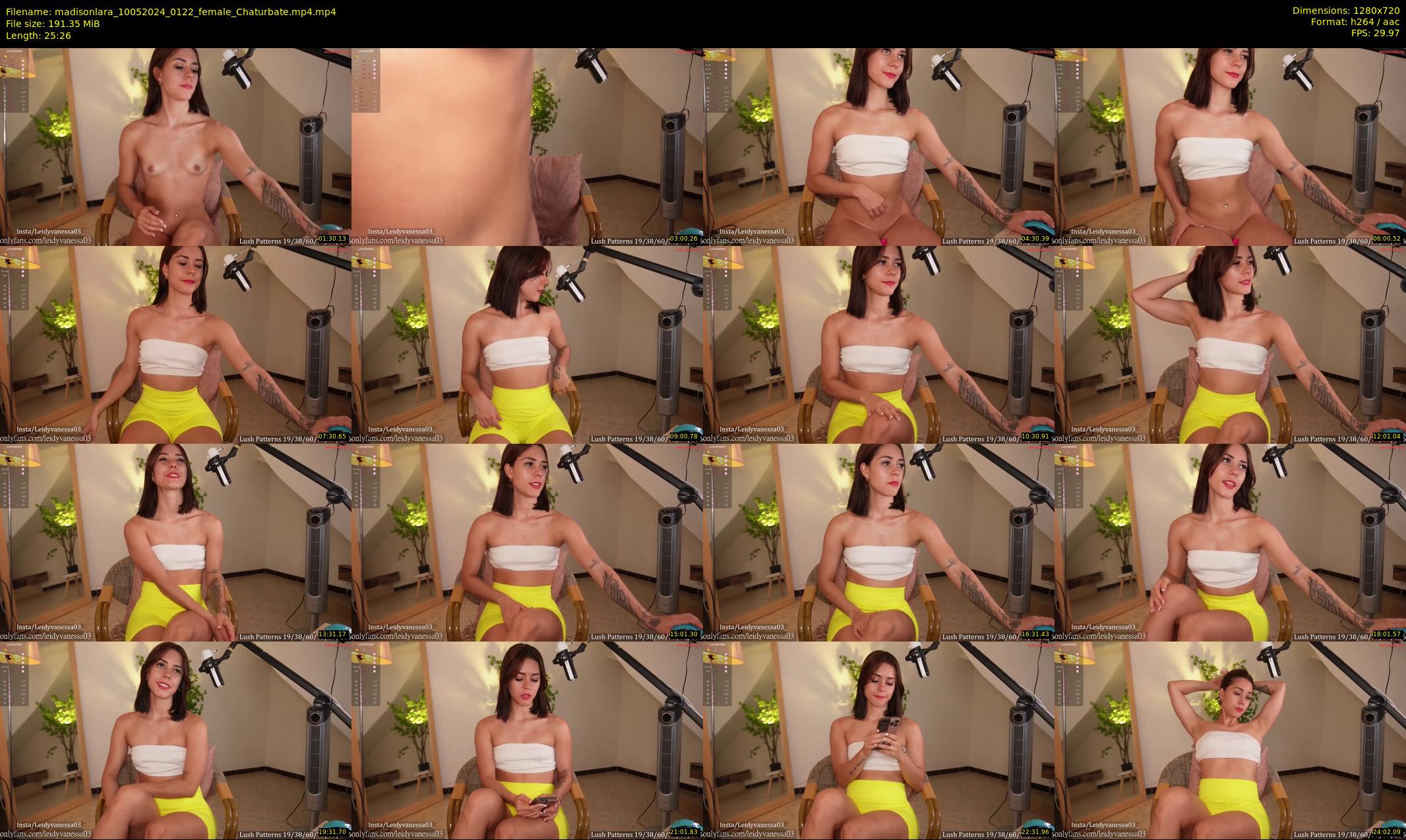 madisonlara — 26 minute Chaturbate female cam show recording, 720p, May 10, 2024