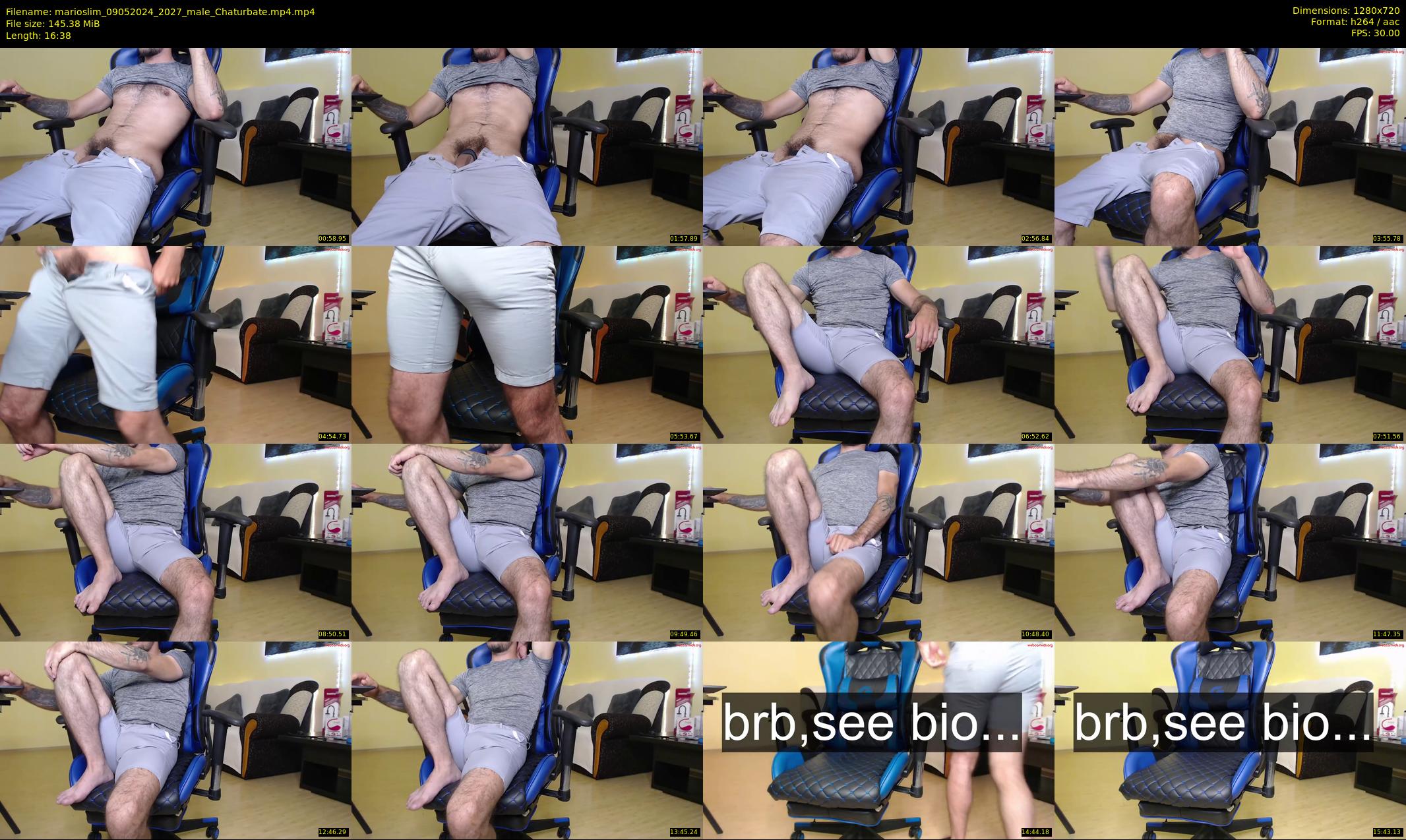 marioslim — 17 minute Chaturbate male cam show recording, 720p, May 9, 2024