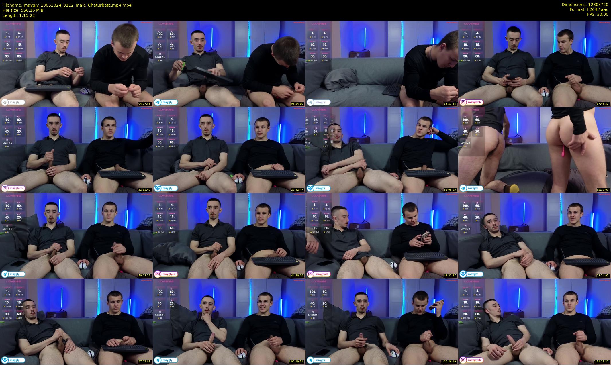 maygly — 76 minute Chaturbate male cam show recording, 720p, May 10, 2024