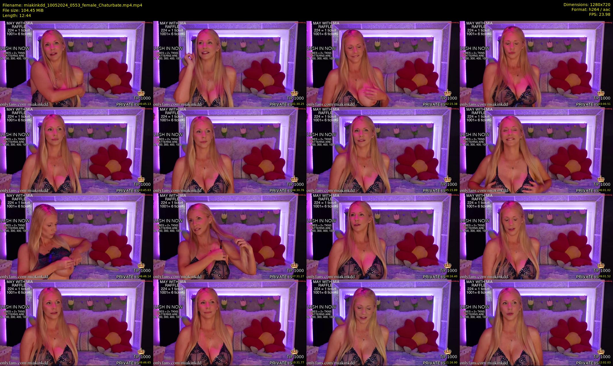 miakinkdd — 13 minute Chaturbate female cam show recording, 720p, May 10, 2024