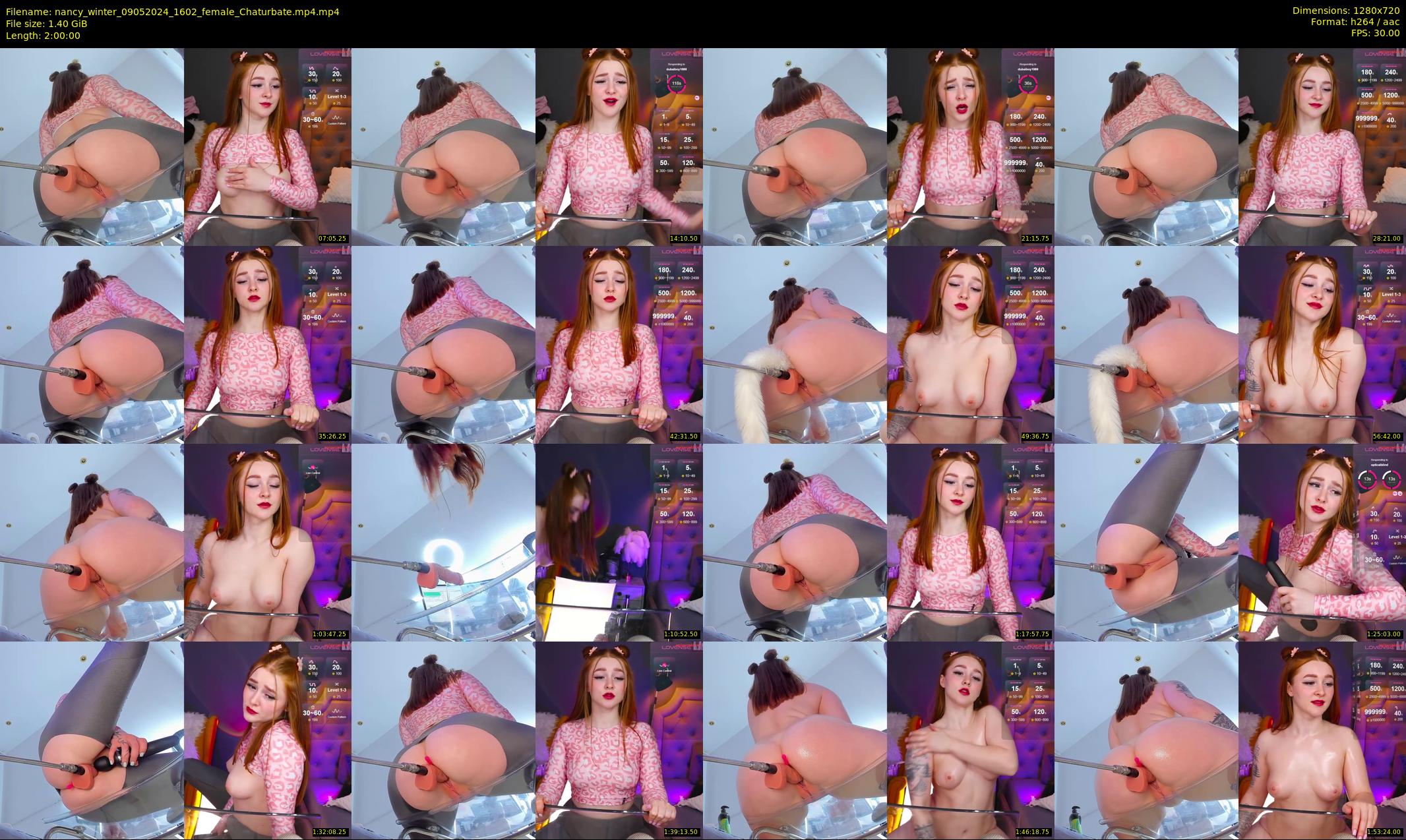 nancy_winter — 120 minute Chaturbate female cam show recording, 720p, May 9, 2024