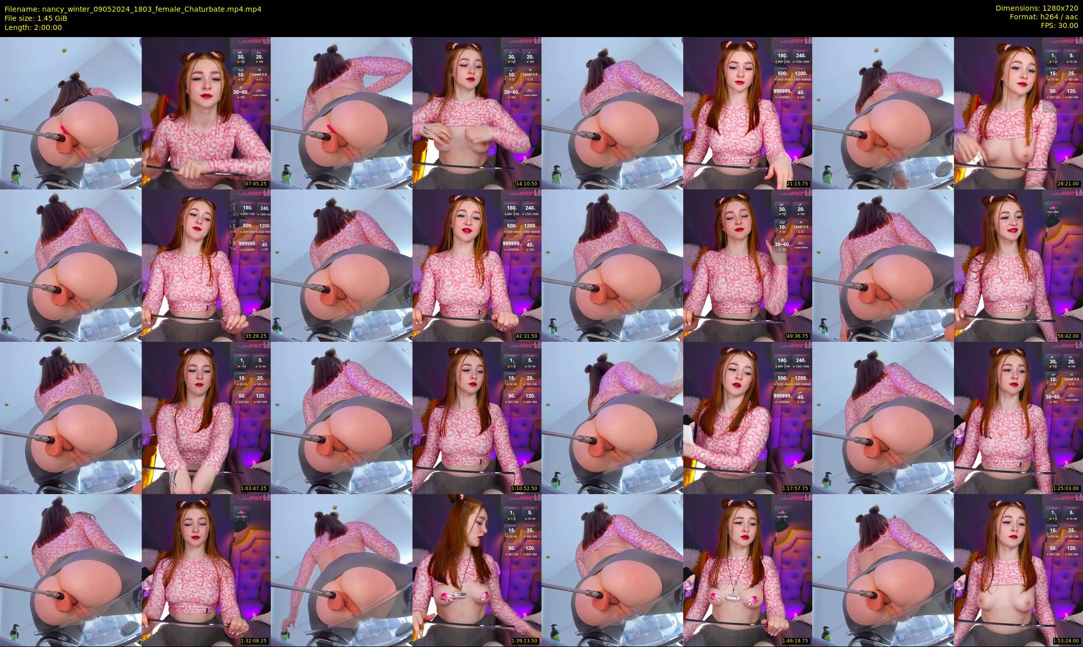 nancy_winter — 120 minute Chaturbate female cam show recording, 720p, May 9, 2024