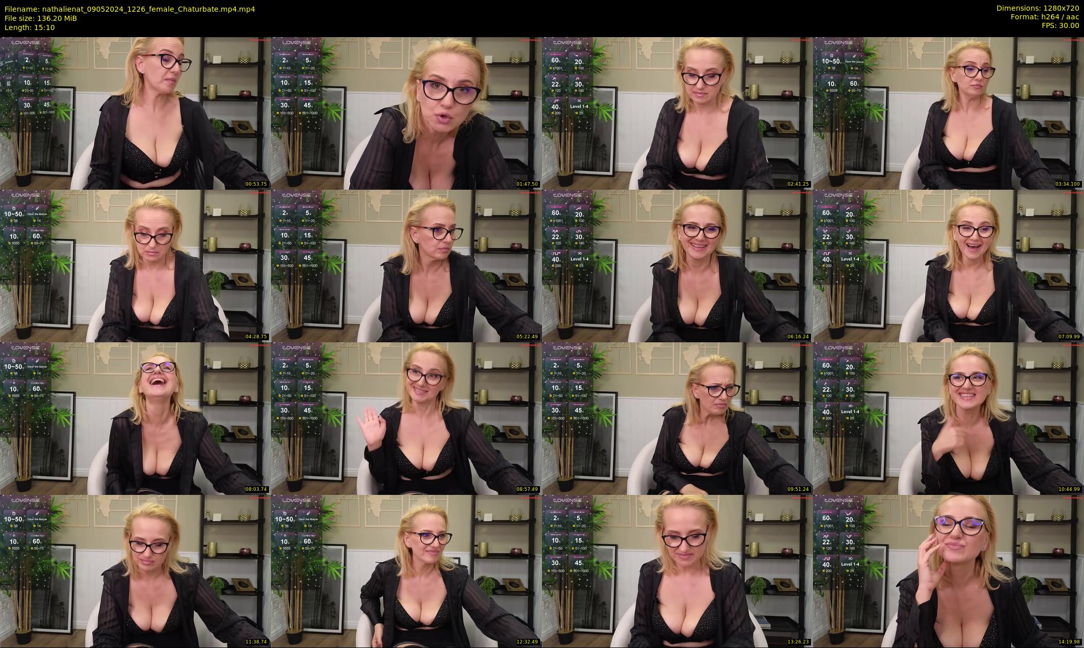 nathalienat — 16 minute Chaturbate female cam show recording, 720p, May 9, 2024