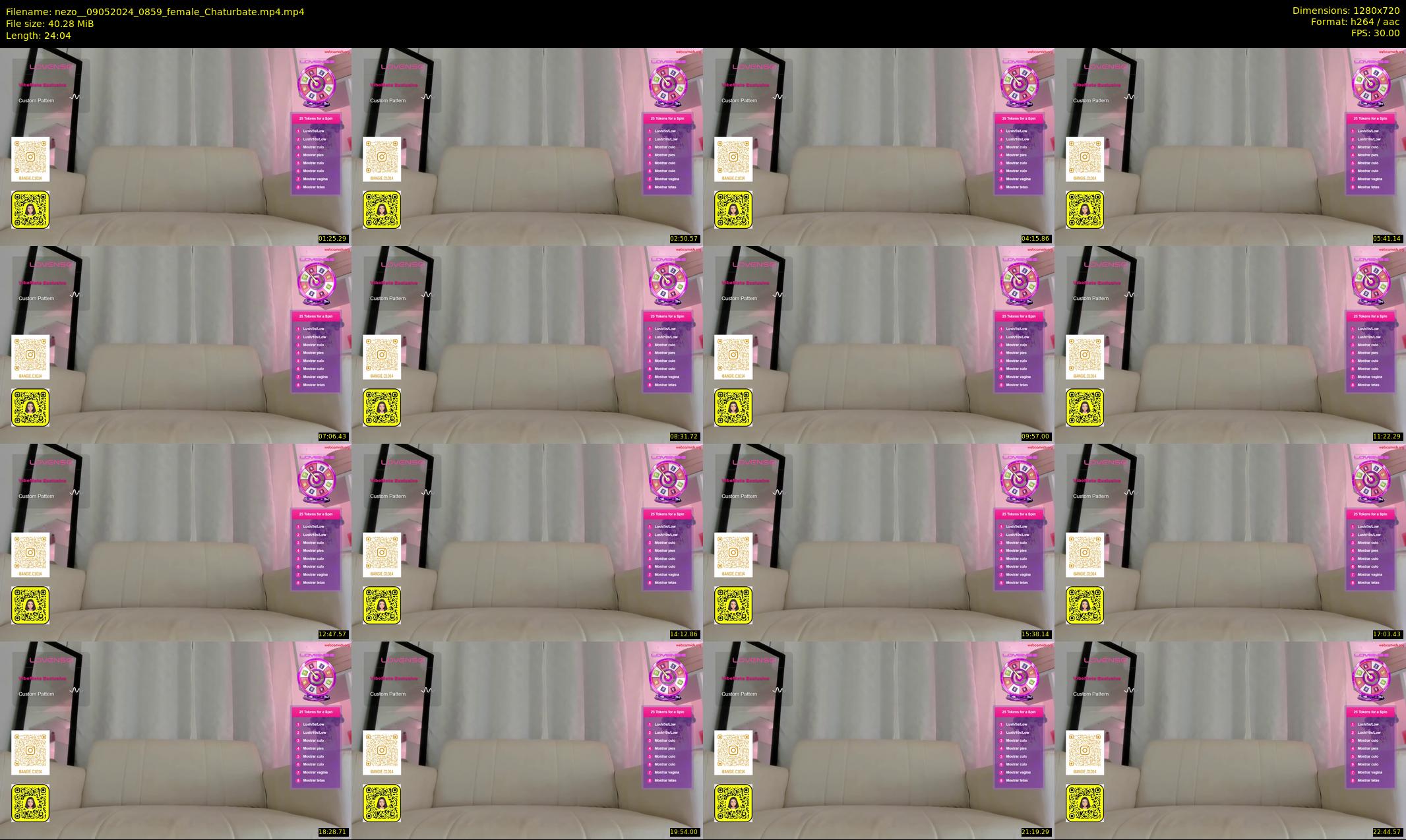 nezo_ — 25 minute Chaturbate female cam show recording, 720p, May 9, 2024