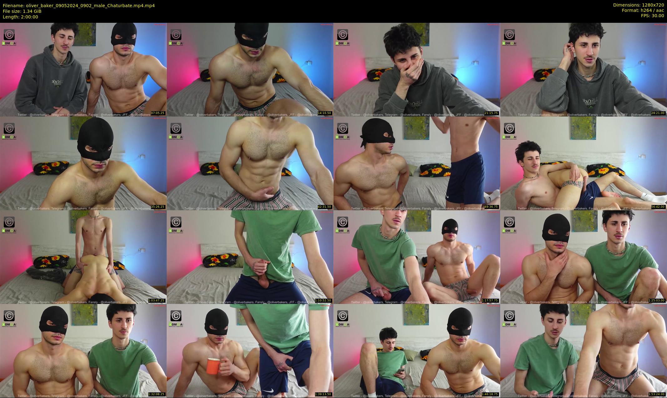 oliver_baker — 120 minute Chaturbate male cam show recording, 720p, May 9, 2024