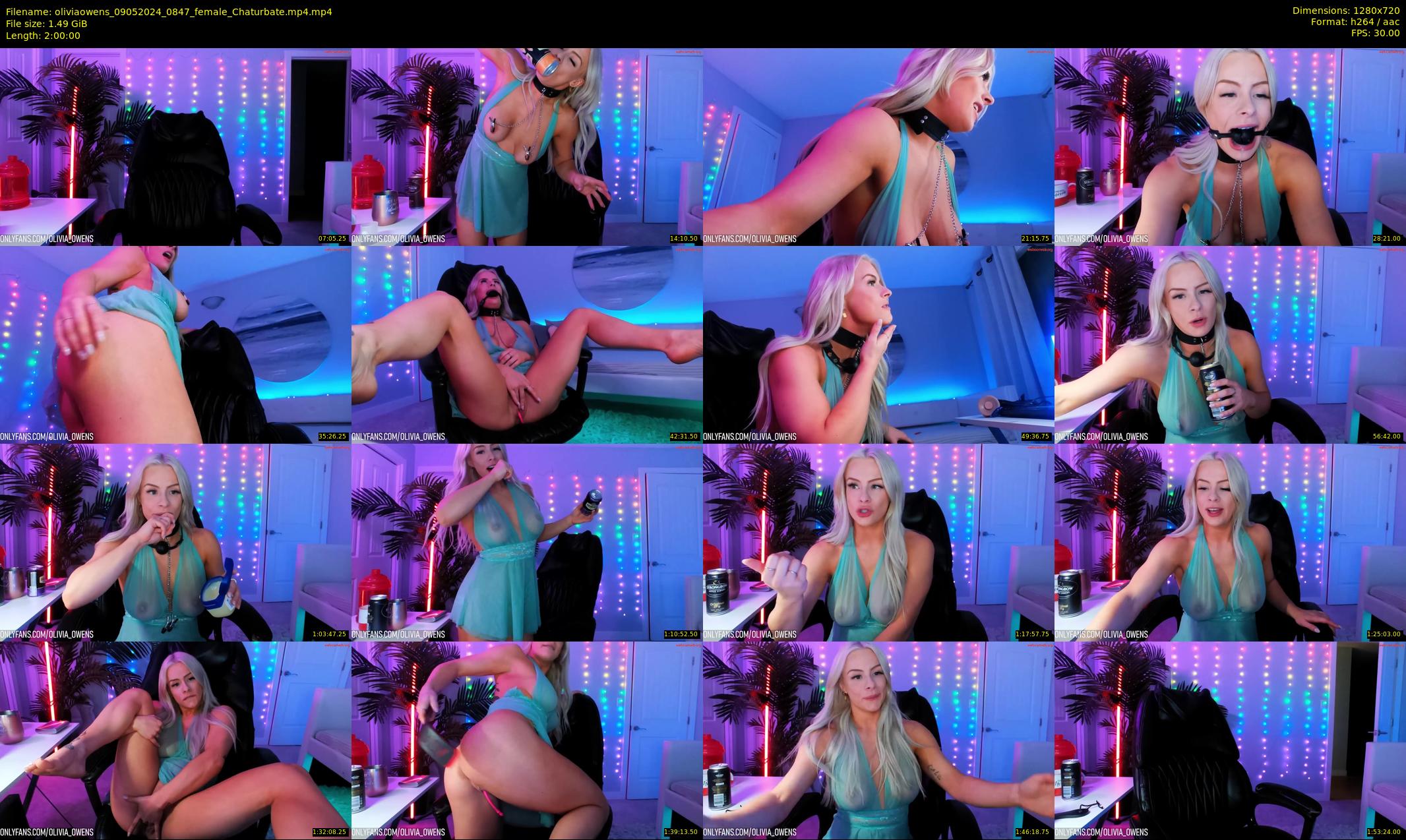 oliviaowens — 120 minute Chaturbate female cam show recording, 720p, May 9, 2024
