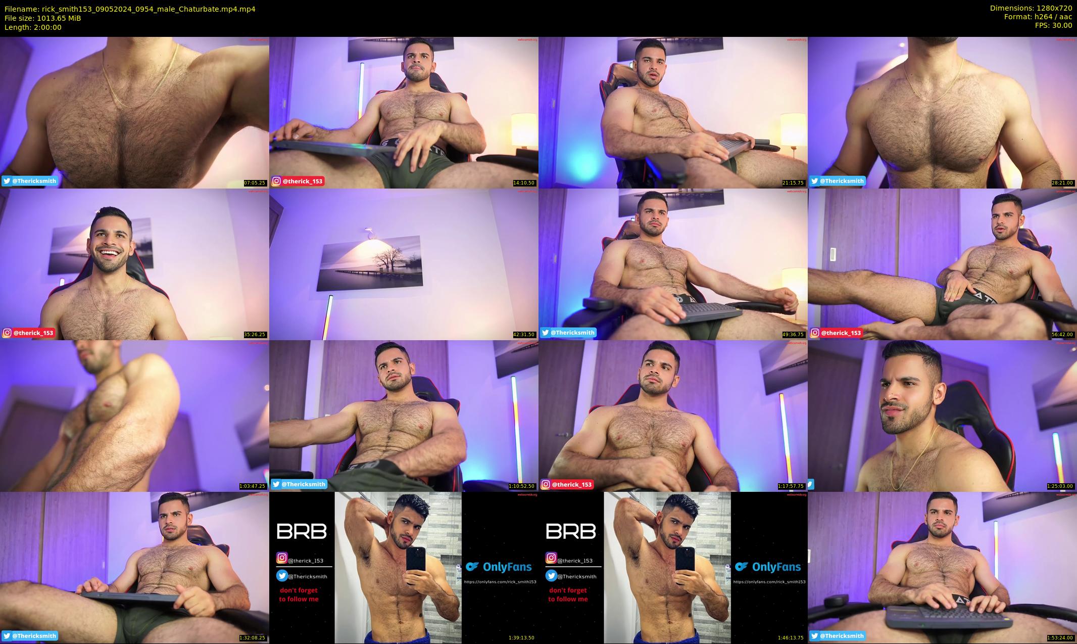 rick_smith153 — 120 minute Chaturbate male cam show recording, 720p, May 9, 2024