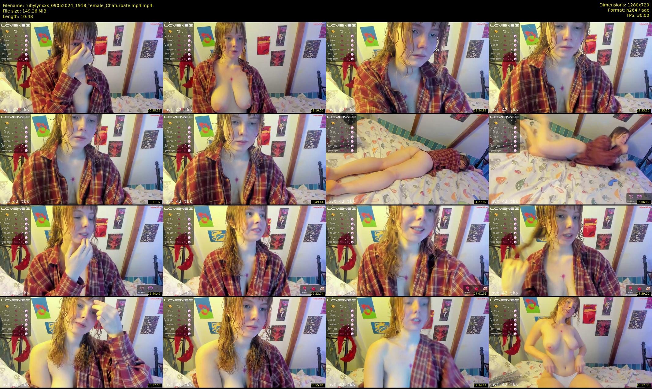 rubylynxxx — 11 minute Chaturbate female cam show recording, 720p, May 9, 2024