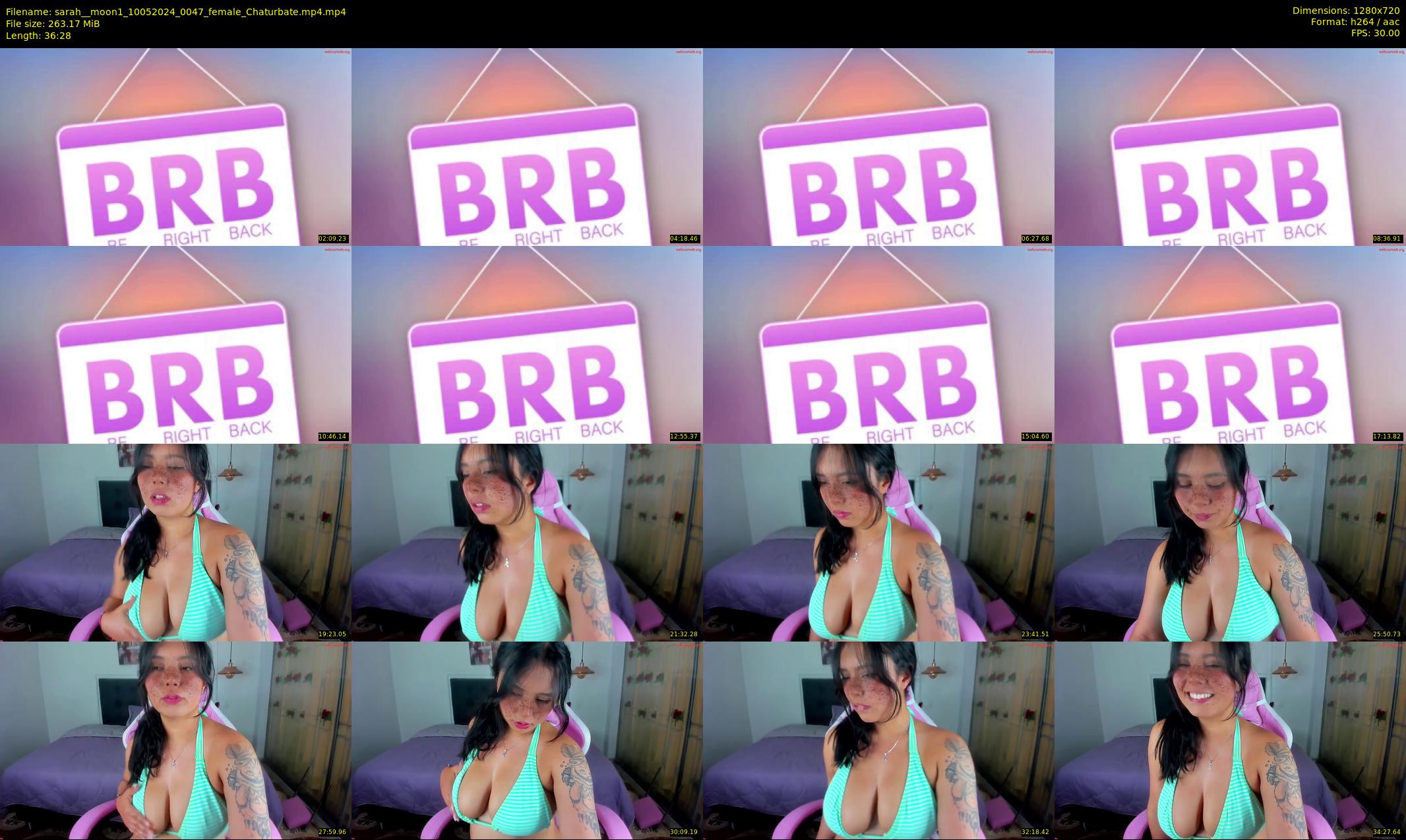 sarah__moon1 — 37 minute Chaturbate female cam show recording, 720p, May 10, 2024