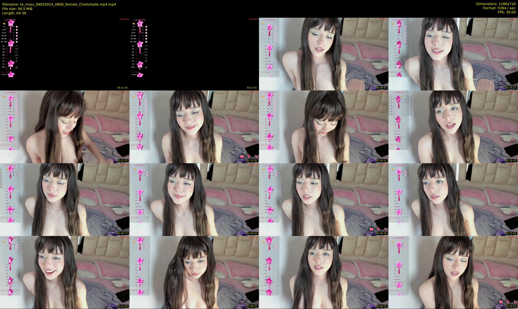 ta_miau — 5 minute Chaturbate female cam show recording, 720p, May 9, 2024