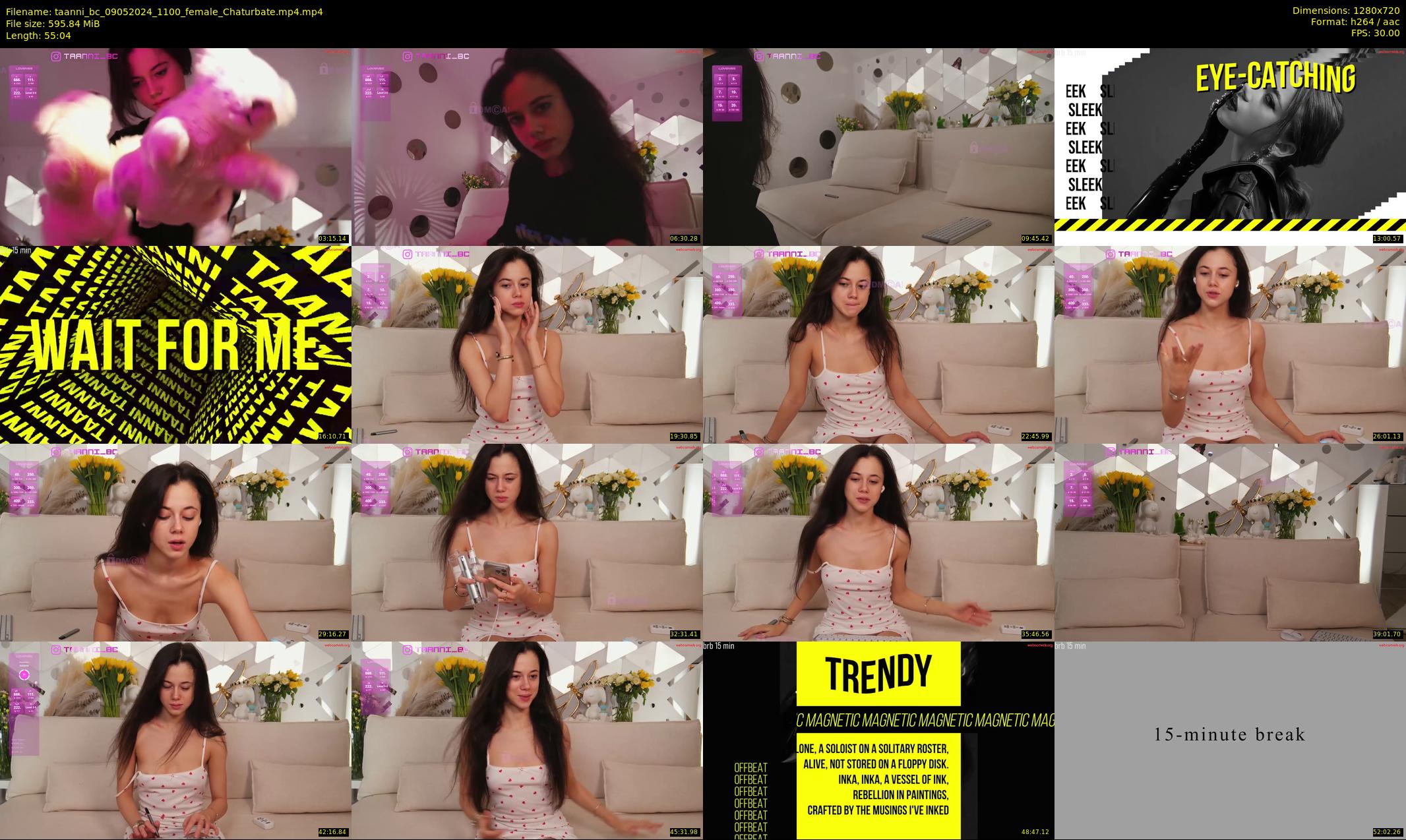 taanni_bc — 56 minute Chaturbate female cam show recording, 720p, May 9, 2024