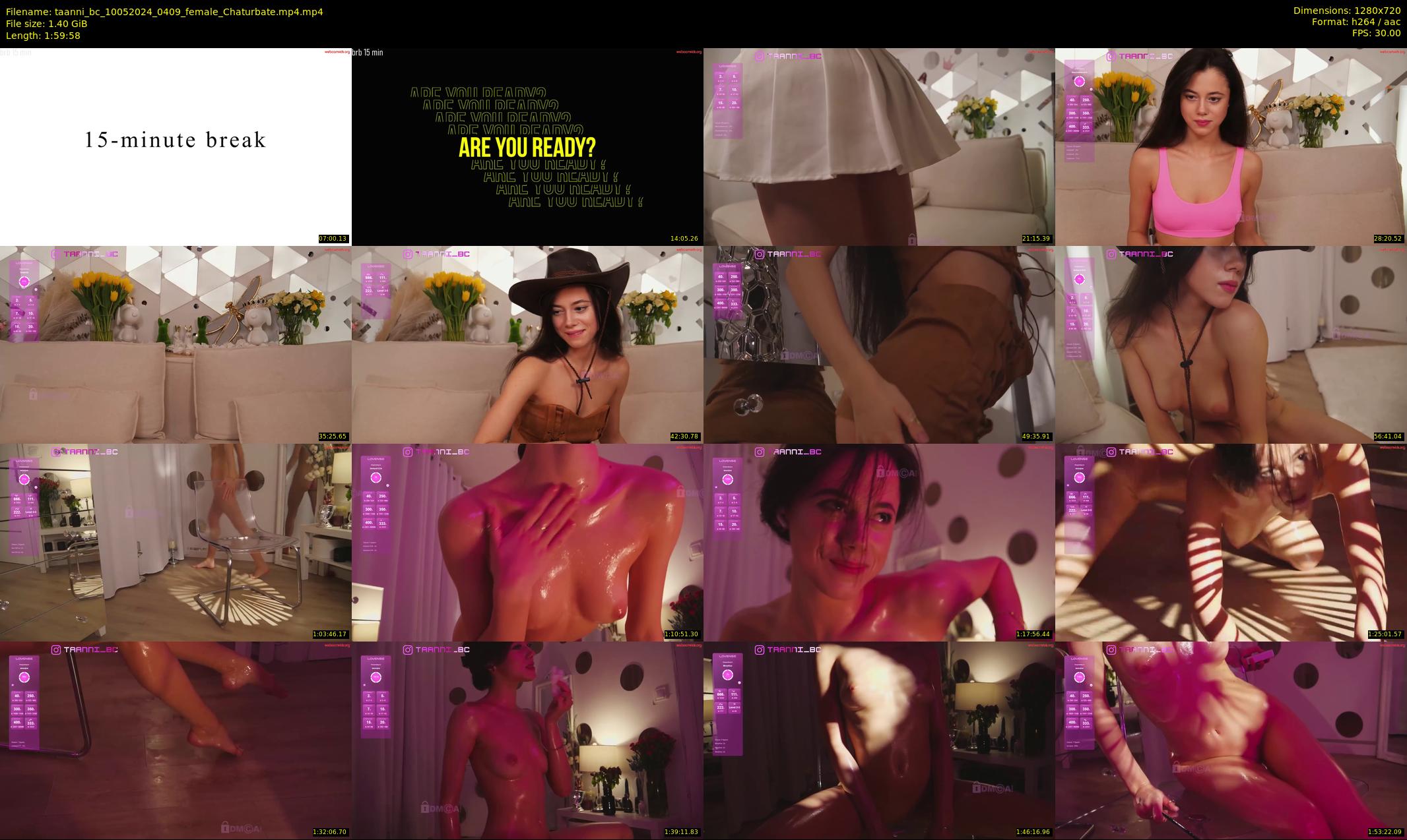 taanni_bc — 120 minute Chaturbate female cam show recording, 720p, May 10, 2024
