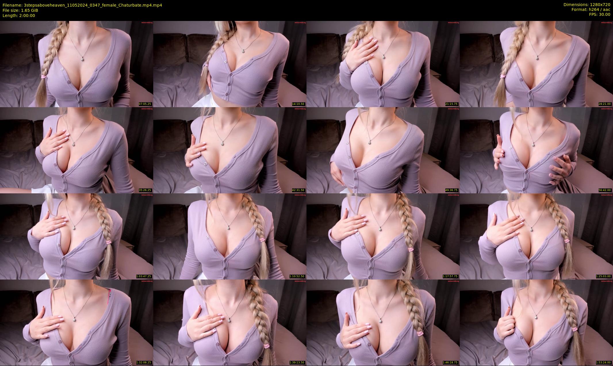 3stepsaboveheaven — 120 minute Chaturbate female cam show recording, 720p, May 11, 2024