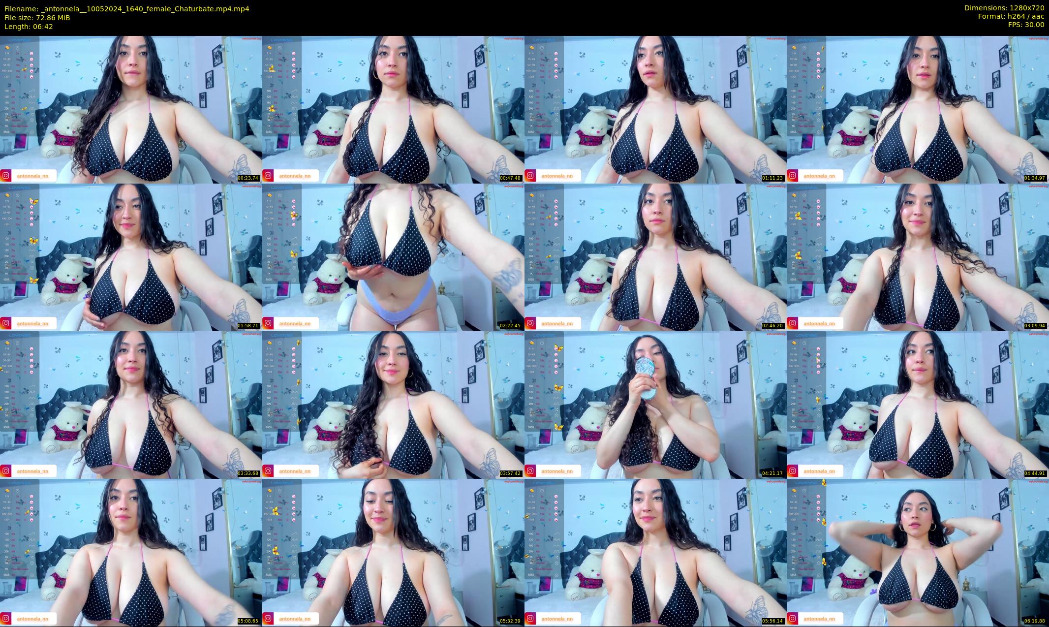 _antonnela_ — 7 minute Chaturbate female cam show recording, 720p, May 10, 2024