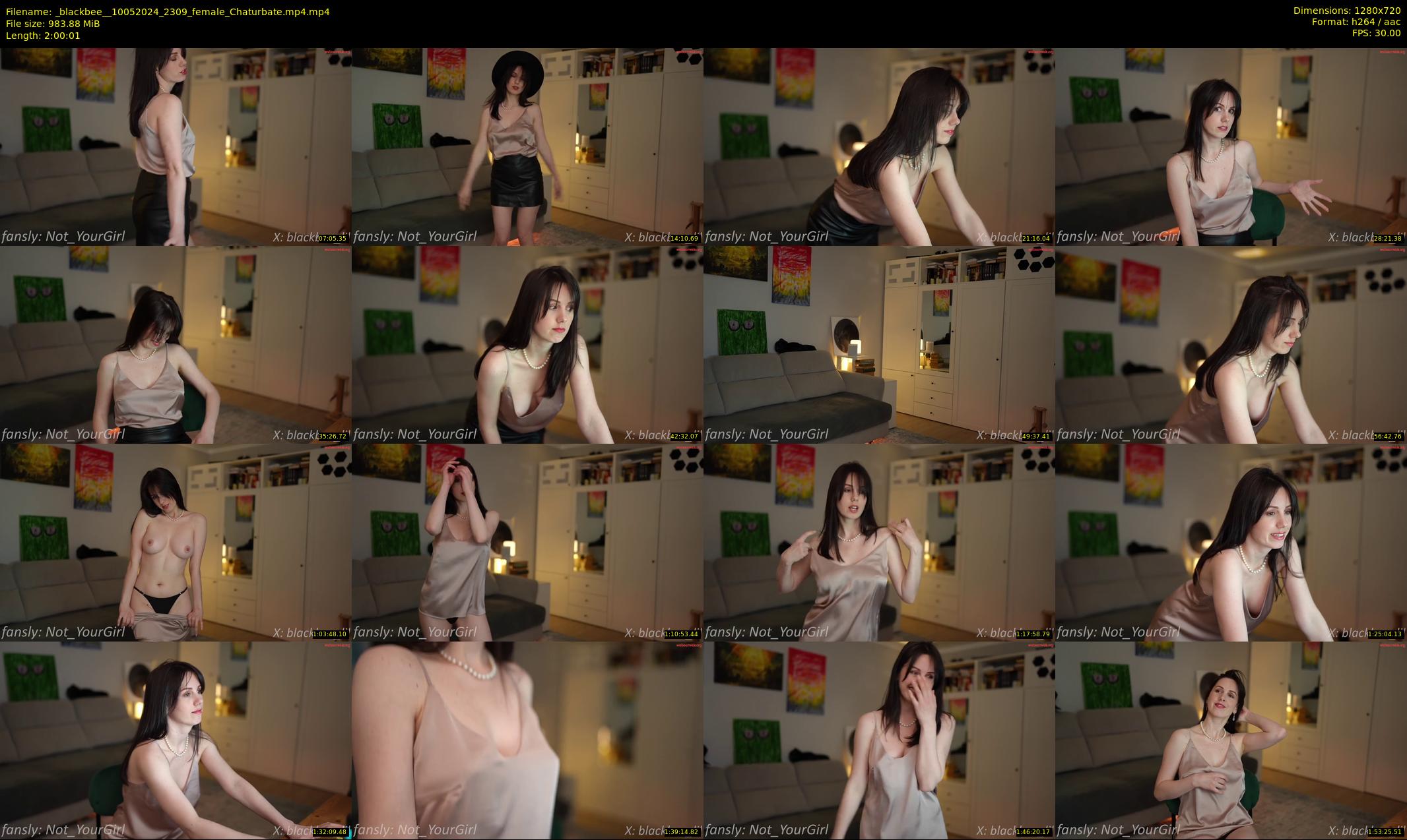_blackbee_ — 121 minute Chaturbate female cam show recording, 720p, May 10, 2024