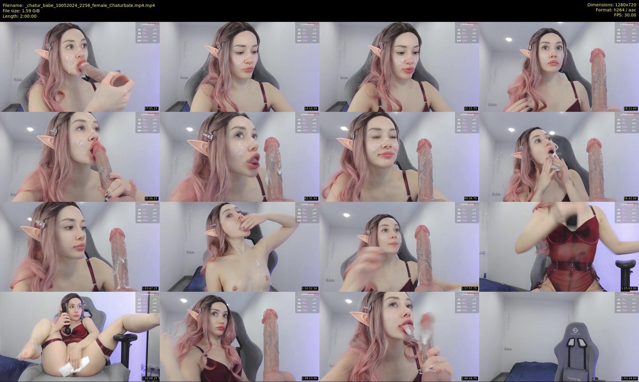 _chatur_babe — 120 minute Chaturbate female cam show recording, 720p, May 10, 2024