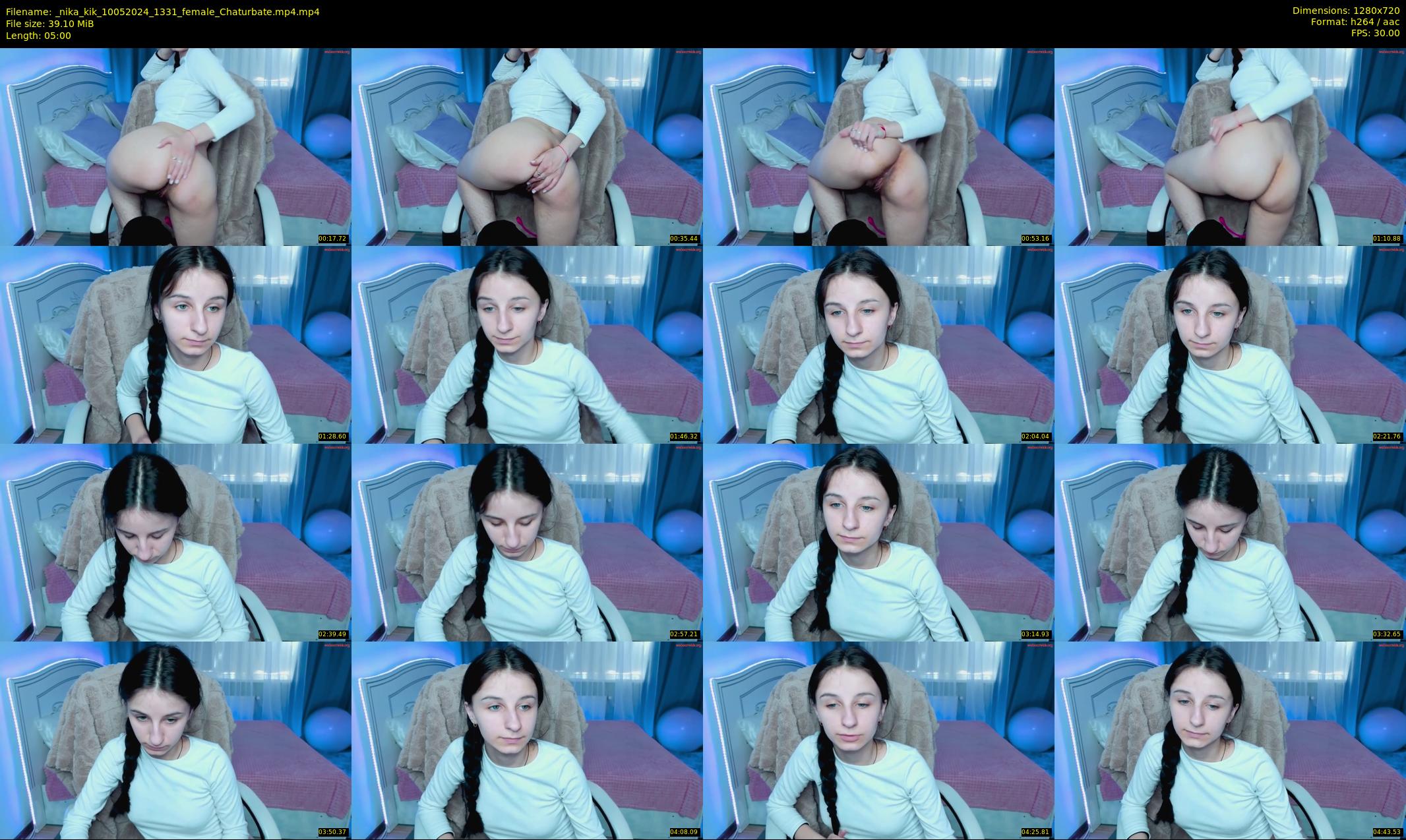 _nika_kik — 5 minute Chaturbate female cam show recording, 720p, May 10, 2024