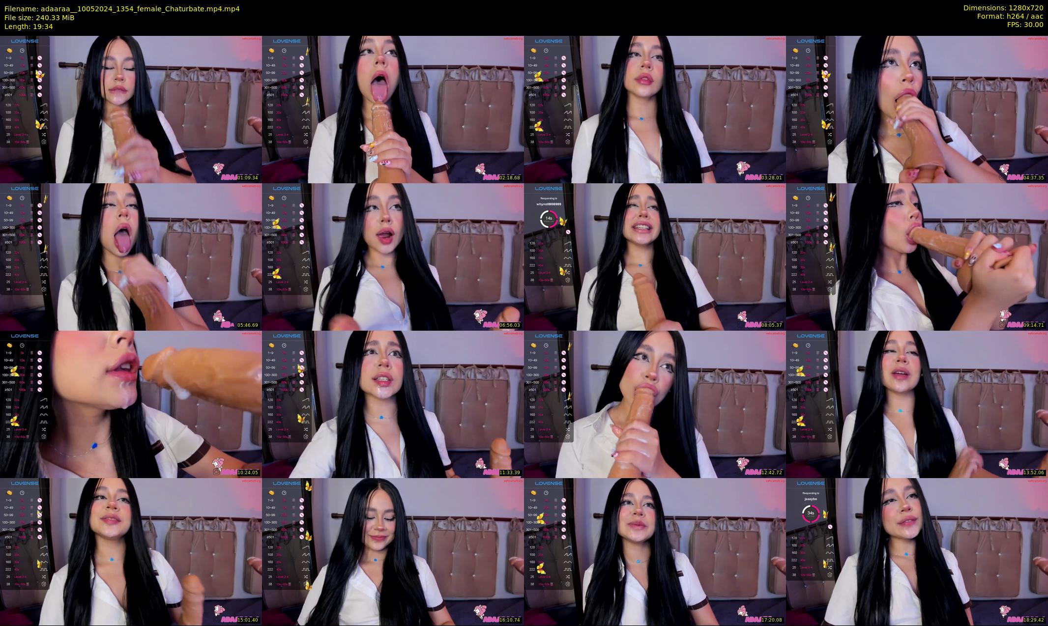 adaaraa_ — 20 minute Chaturbate female cam show recording, 720p, May 10, 2024
