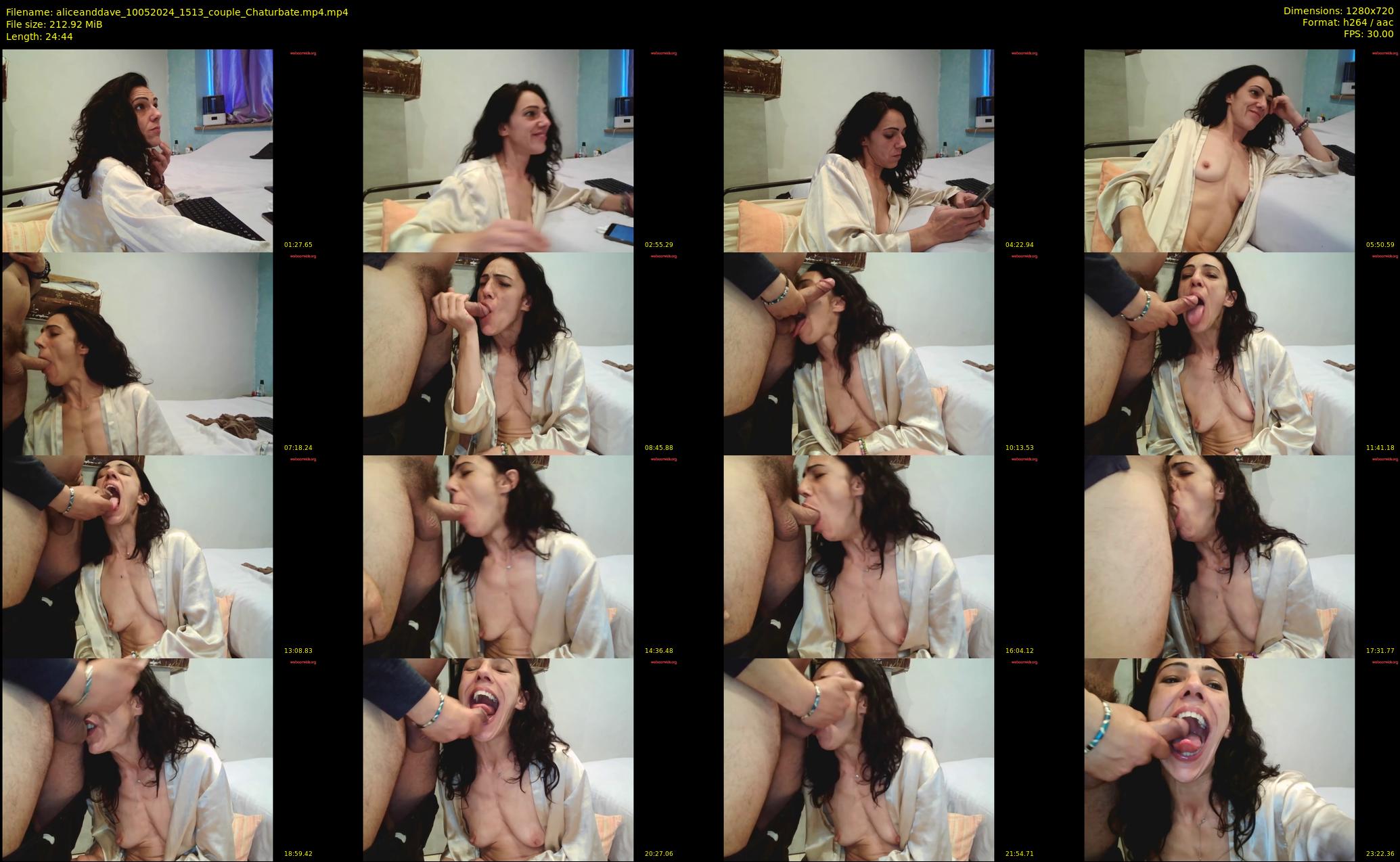 aliceanddave — 25 minute Chaturbate couple cam show recording, 720p, May 10, 2024