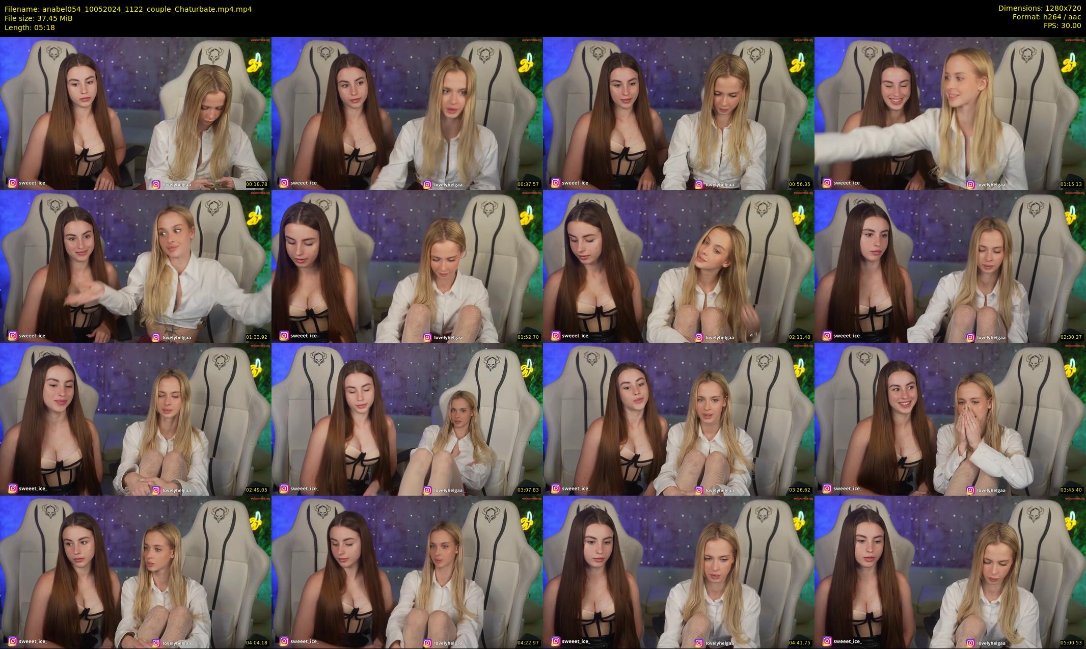 anabel054 — 6 minute Chaturbate female cam show recording, 720p, May 10, 2024