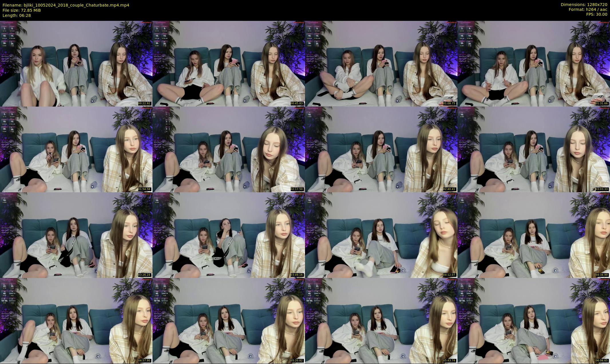 bjliki — 7 minute Chaturbate couple cam show recording, 720p, May 10, 2024