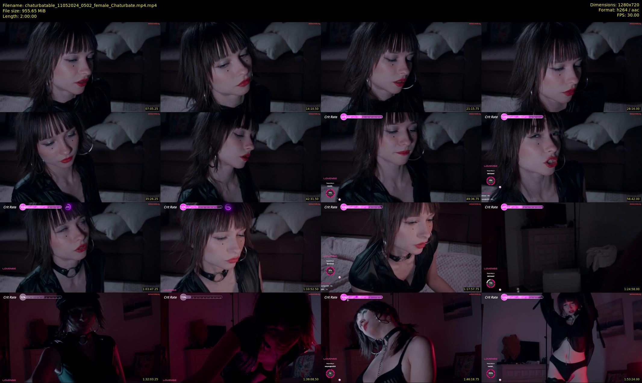 chaturbatable — 120 minute Chaturbate couple cam show recording, 720p, May 11, 2024