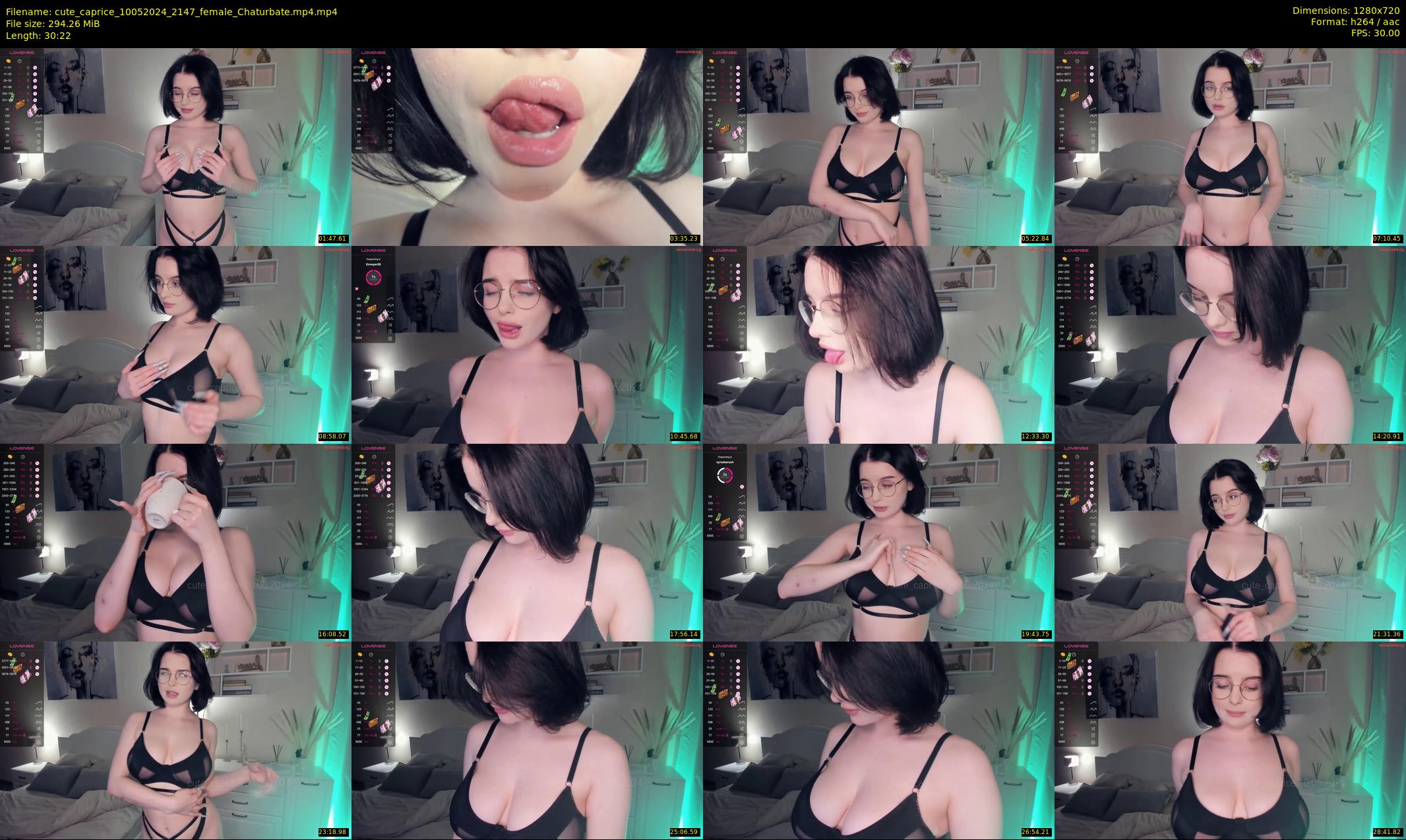cute_caprice — 31 minute Chaturbate female cam show recording, 720p, May 10, 2024