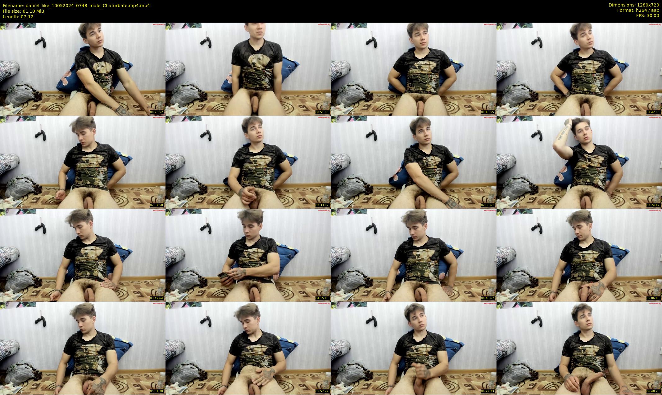 daniel_like — 8 minute Chaturbate male cam show recording, 720p, May 10, 2024