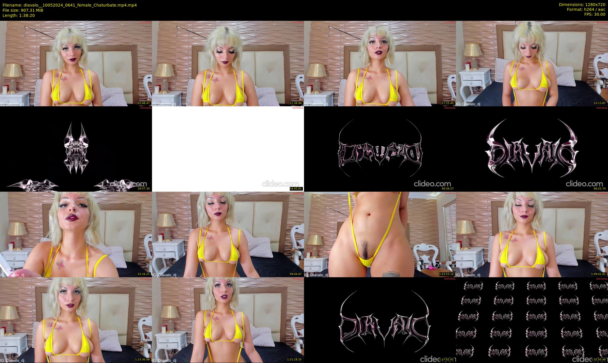 diavalo_ — 99 minute Chaturbate female cam show recording, 720p, May 10, 2024