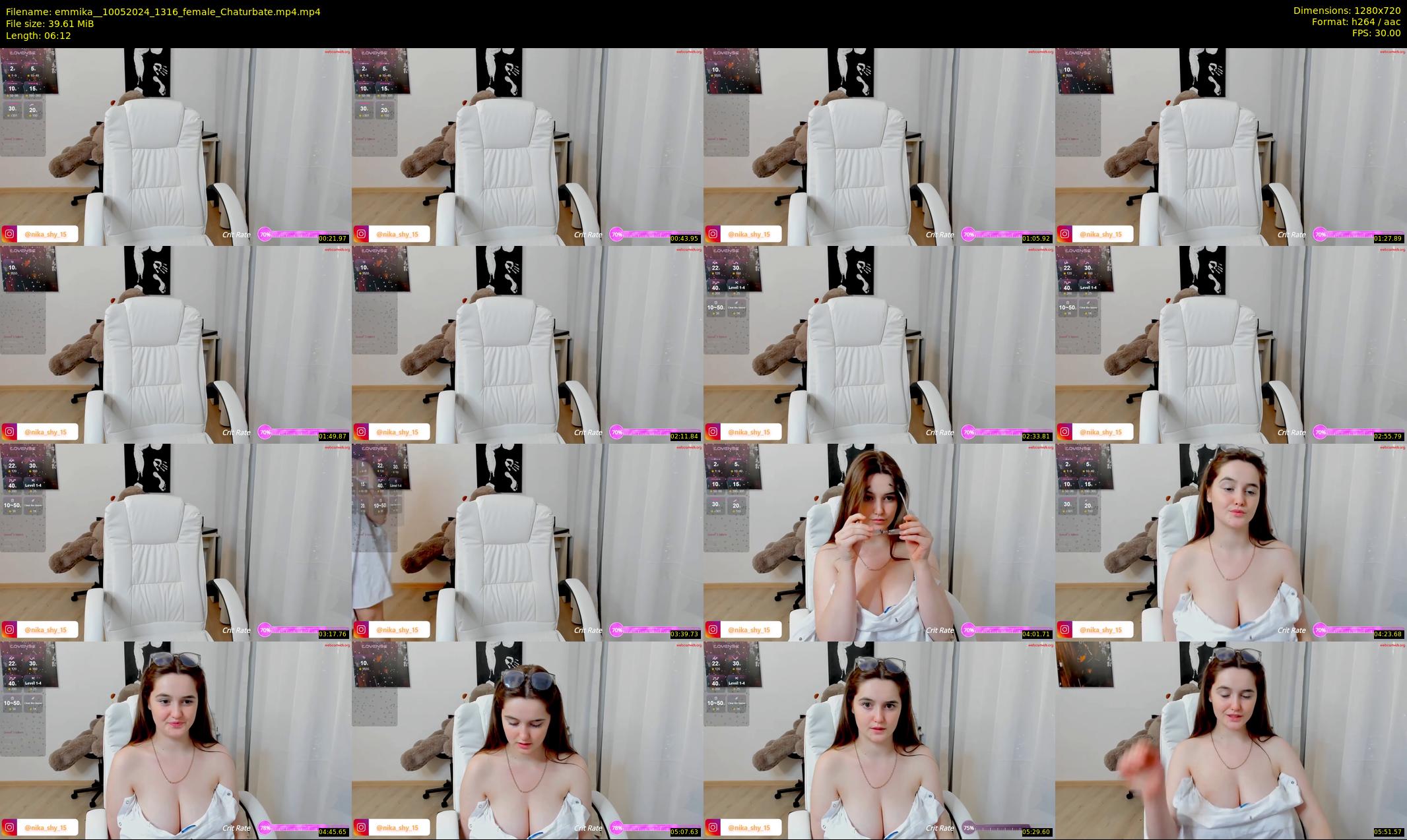 emmika_ — 7 minute Chaturbate female cam show recording, 720p, May 10, 2024
