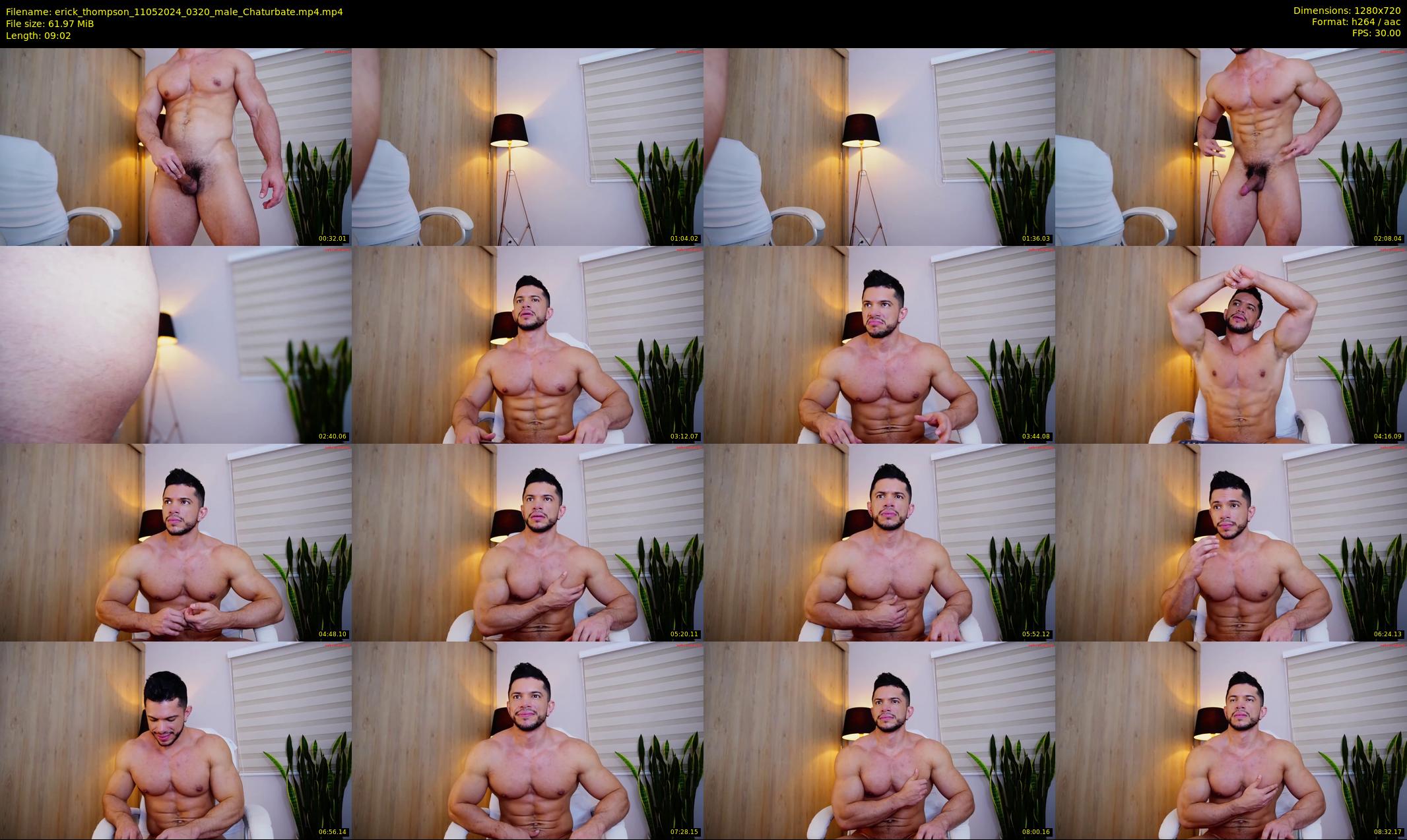 erick_thompson — 10 minute Chaturbate male cam show recording, 720p, May 11, 2024