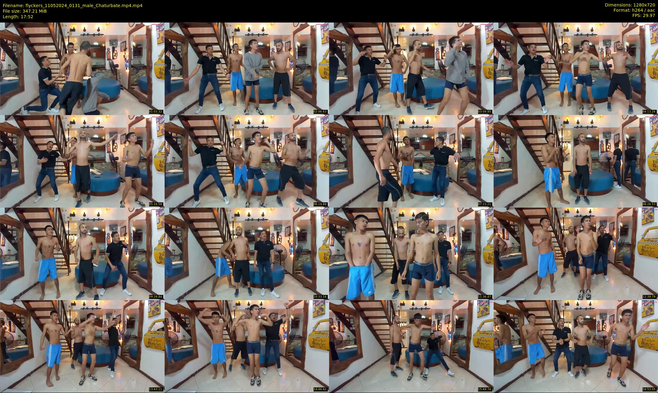 flyckers — 18 minute Chaturbate male cam show recording, 720p, May 11, 2024