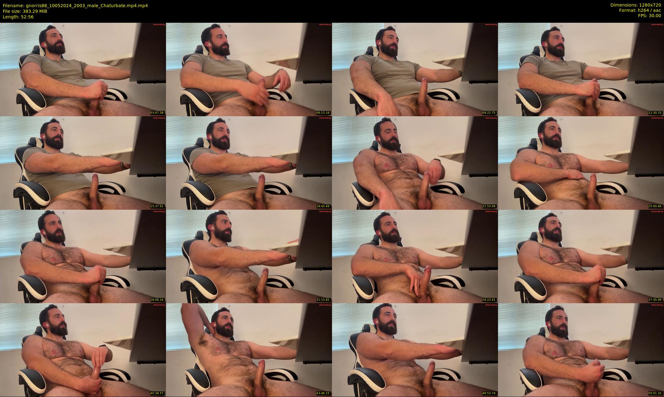 gnorris88 — 53 minute Chaturbate male cam show recording, 720p, May 10, 2024
