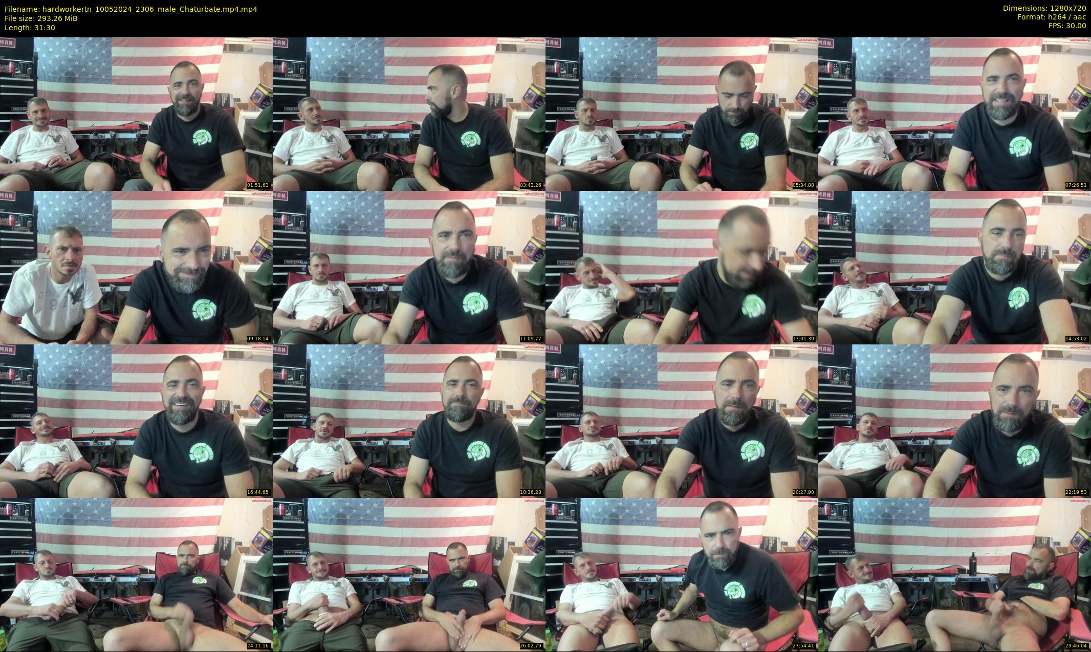 hardworkertn — 32 minute Chaturbate male cam show recording, 720p, May 10, 2024