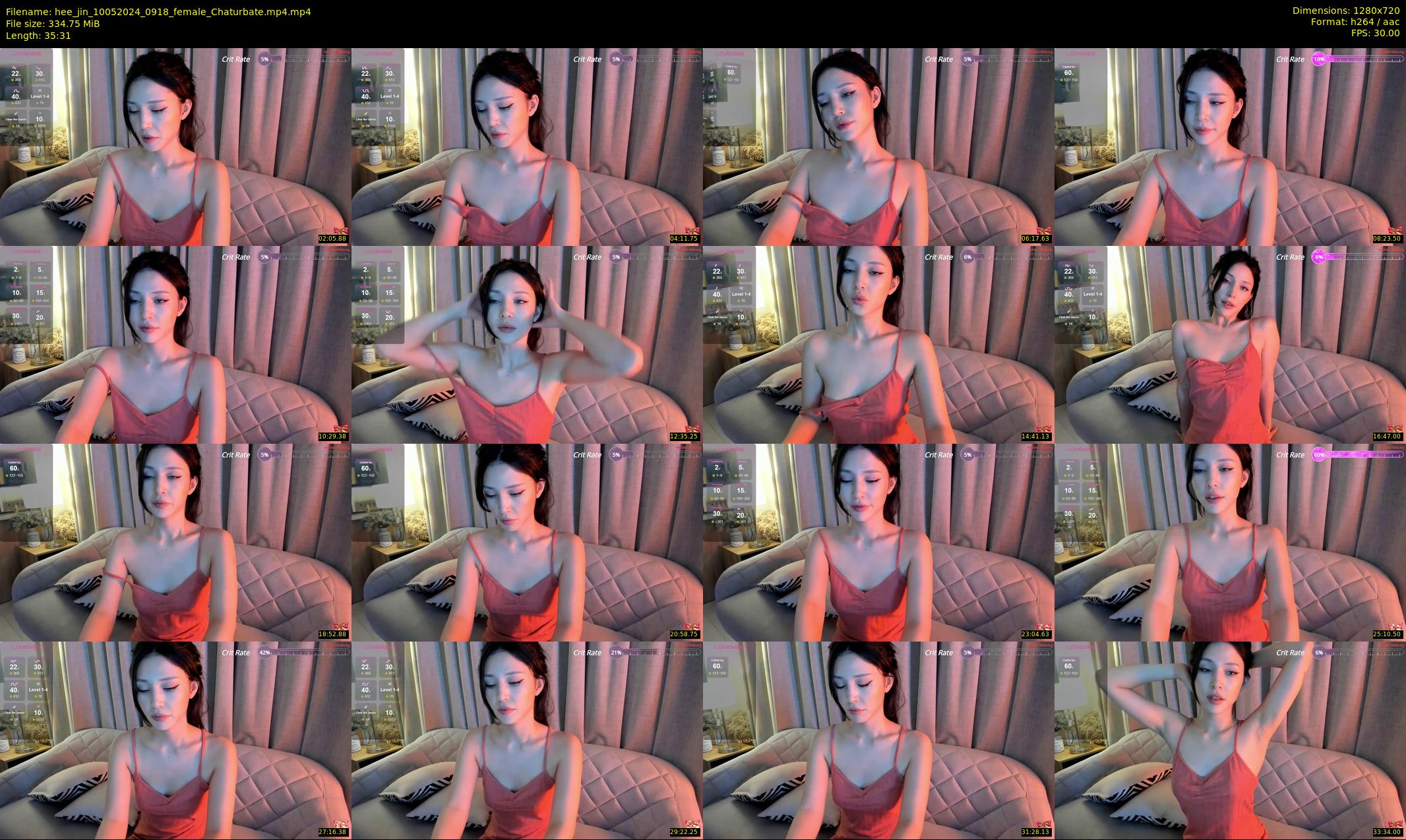 hee_jin — 36 minute Chaturbate female cam show recording, 720p, May 10, 2024