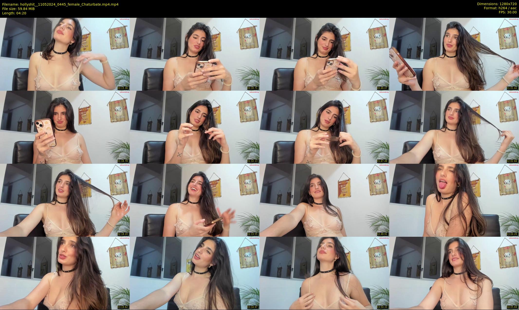 hollyshit_ — 5 minute Chaturbate female cam show recording, 720p, May 11, 2024