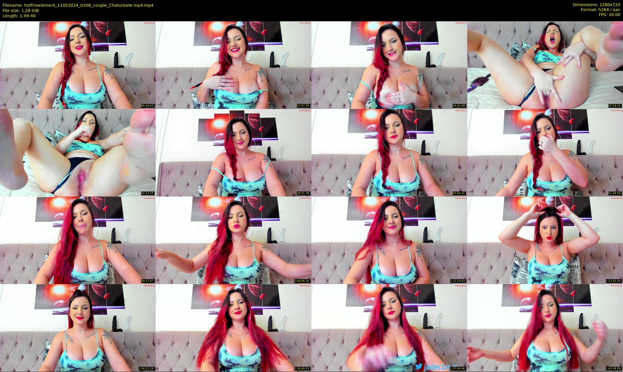 hotfireelement — 110 minute Chaturbate couple cam show recording, 720p, May 11, 2024