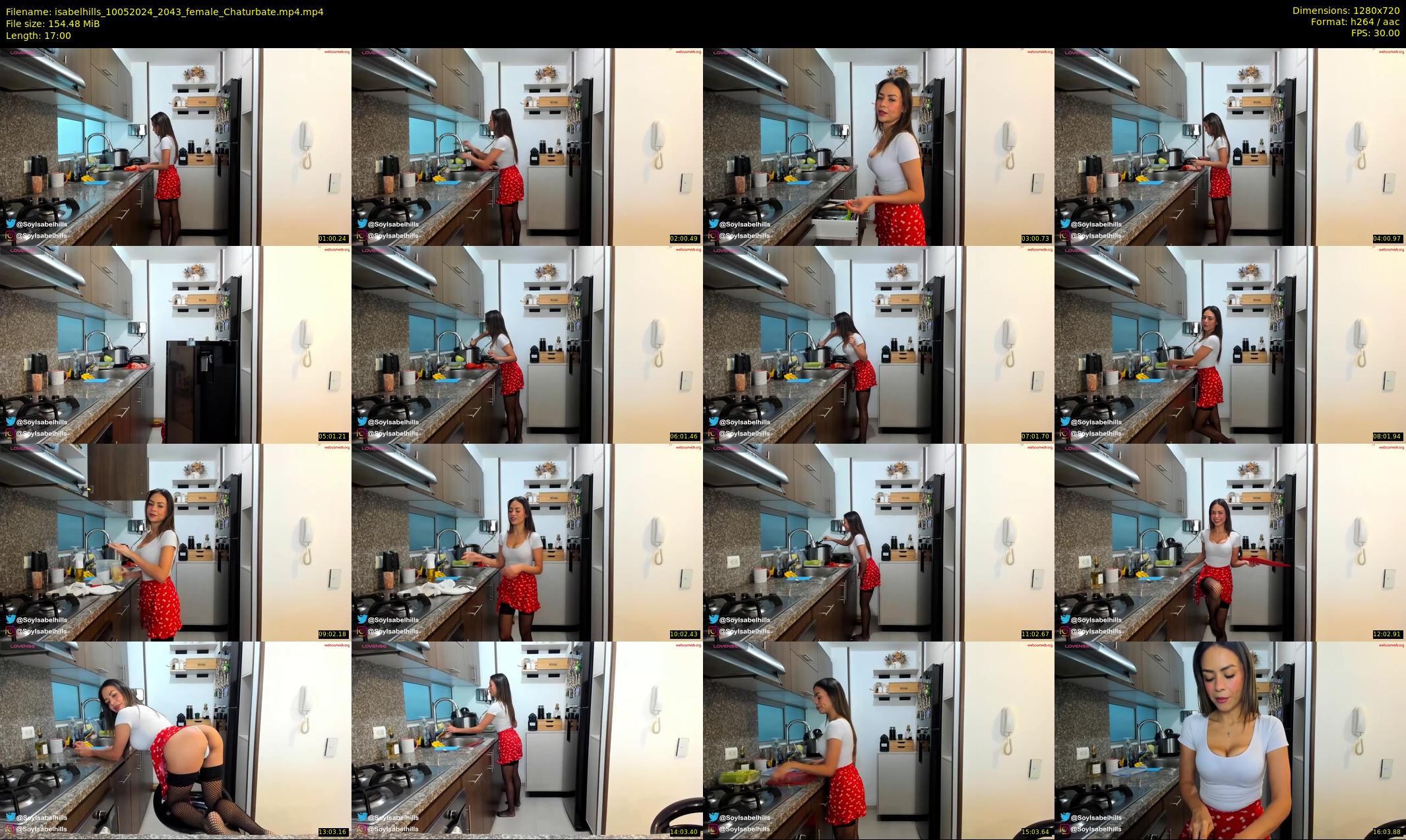 isabelhills — 17 minute Chaturbate female cam show recording, 720p, May 10, 2024