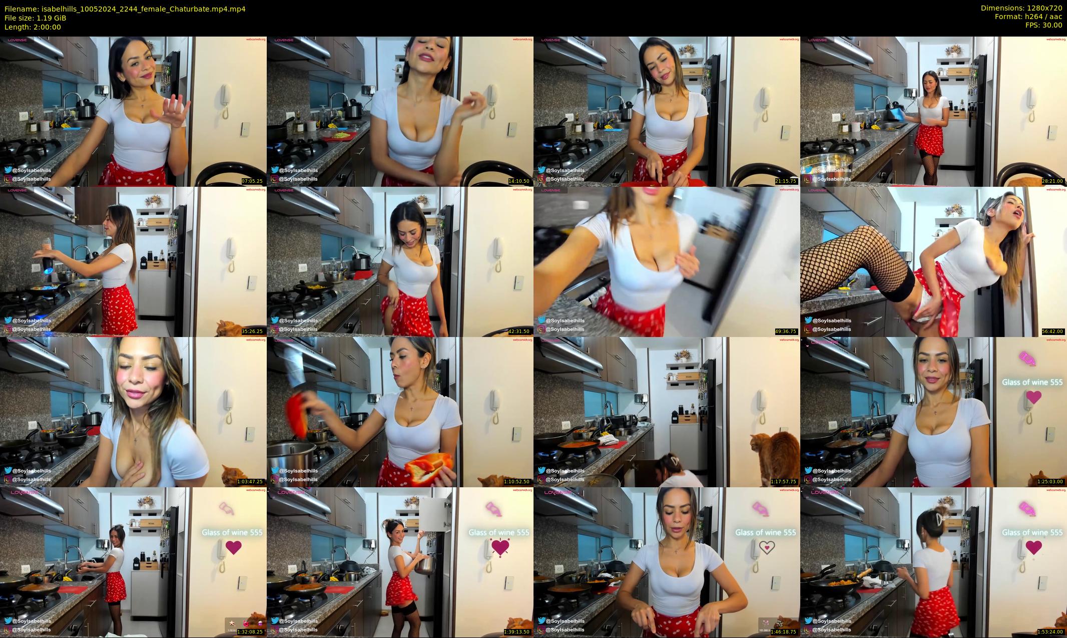 isabelhills — 120 minute Chaturbate female cam show recording, 720p, May 10, 2024