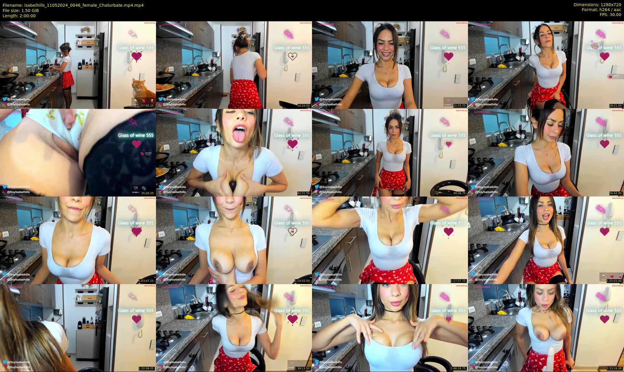 isabelhills — 120 minute Chaturbate female cam show recording, 720p, May 11, 2024