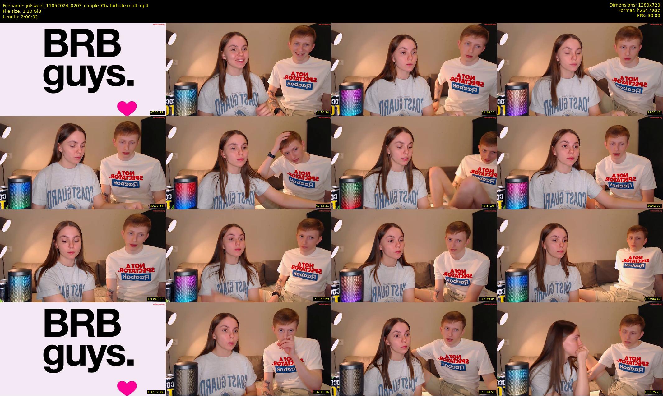 julsweet — 121 minute Chaturbate male cam show recording, 720p, May 11, 2024