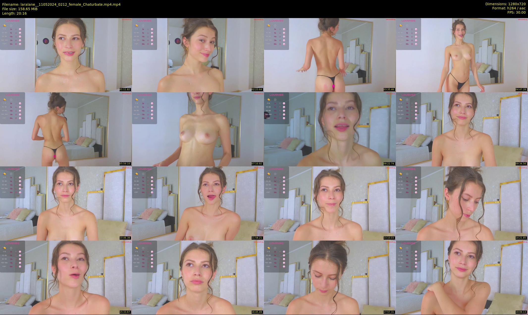 laralane_ — 21 minute Chaturbate female cam show recording, 720p, May 11, 2024