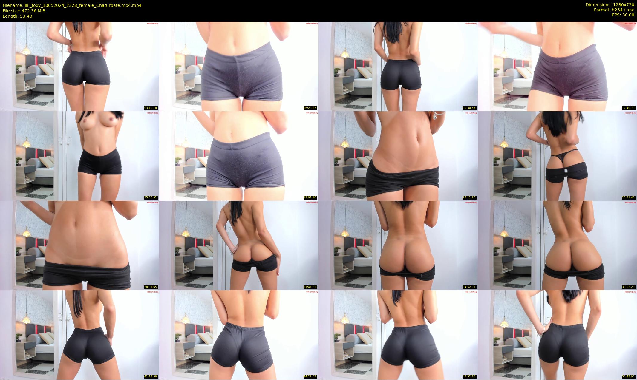 lili_foxy — 54 minute Chaturbate female cam show recording, 720p, May 10, 2024