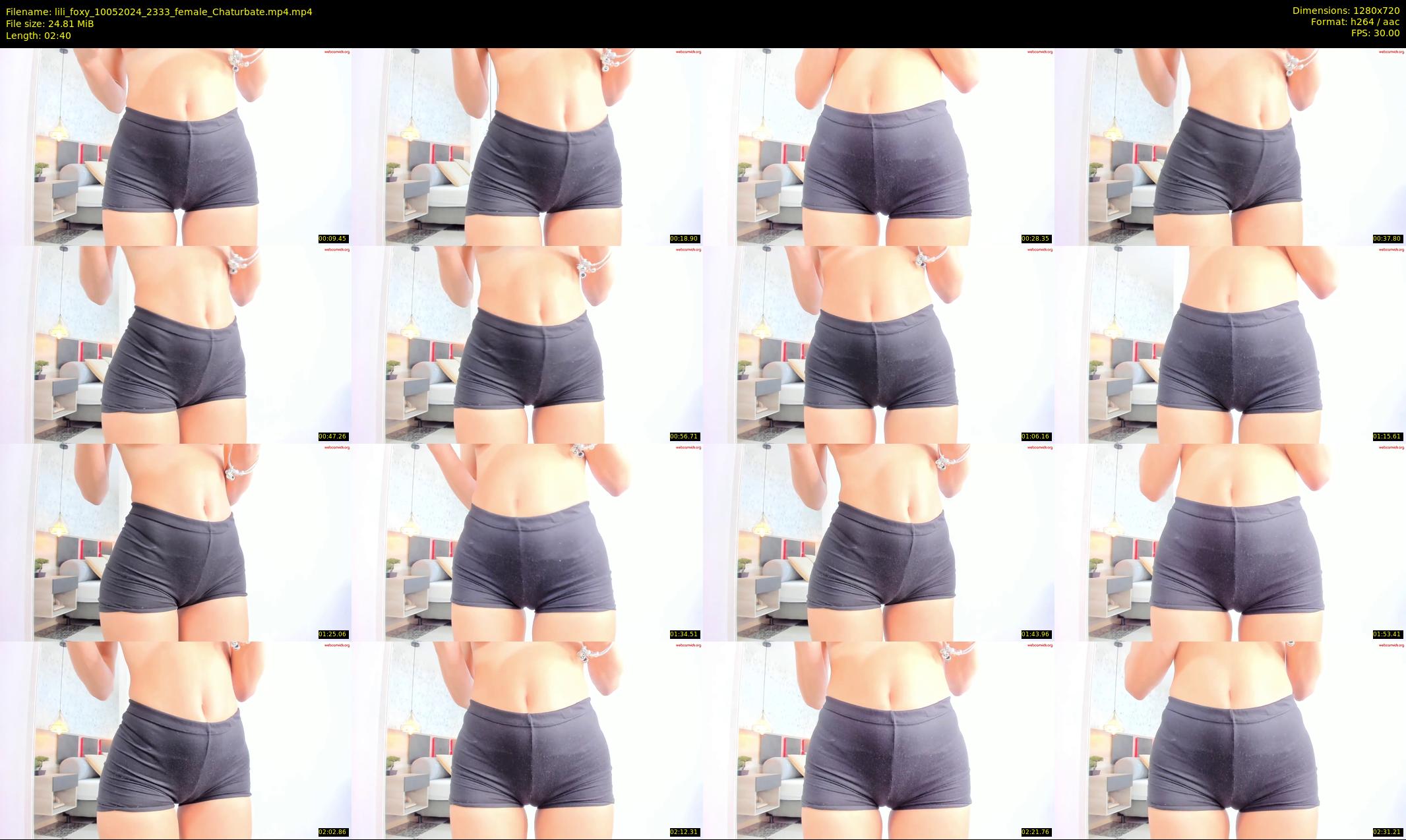lili_foxy — 3 minute Chaturbate female cam show recording, 720p, May 10, 2024