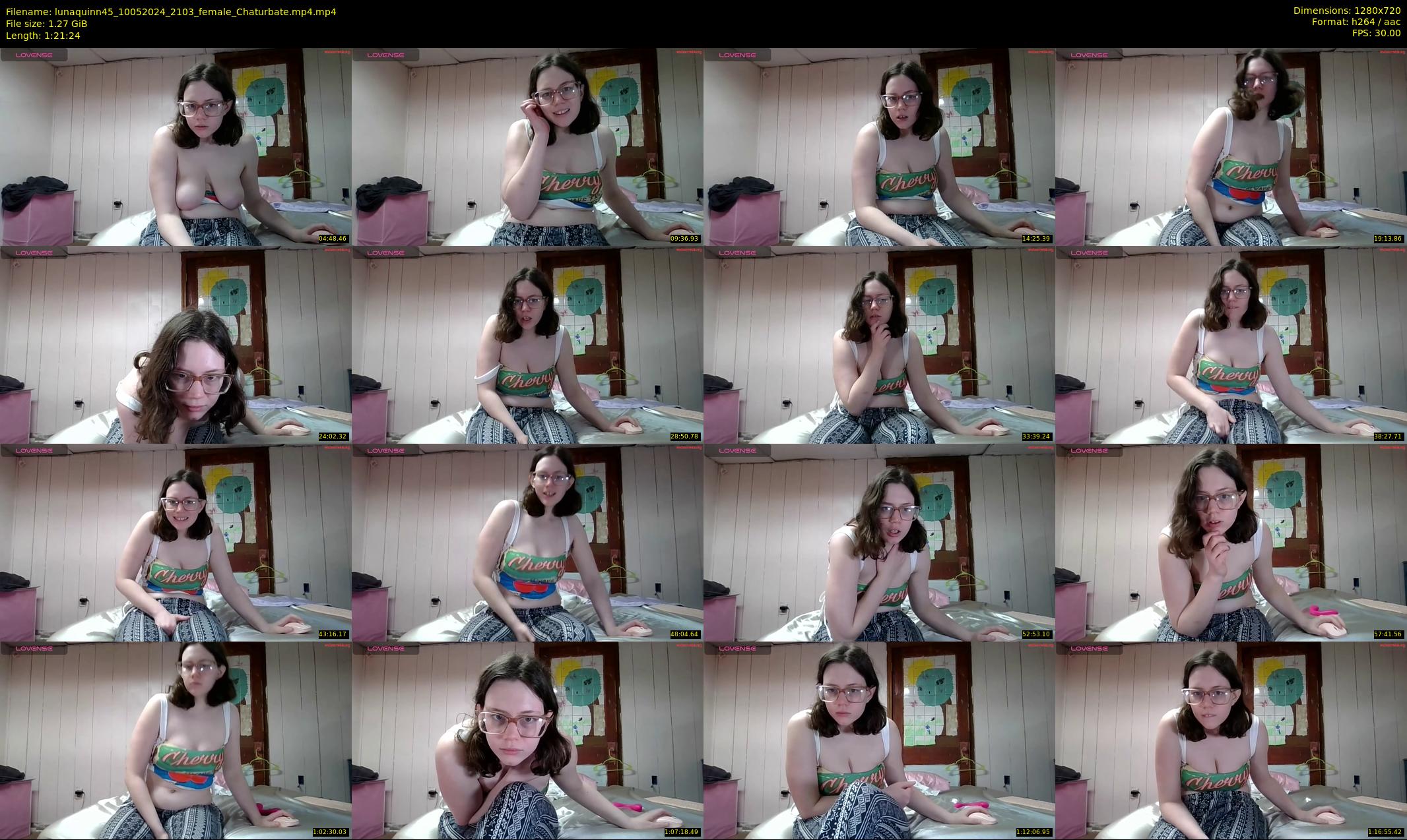lunaquinn45 — 82 minute Chaturbate female cam show recording, 720p, May 10, 2024