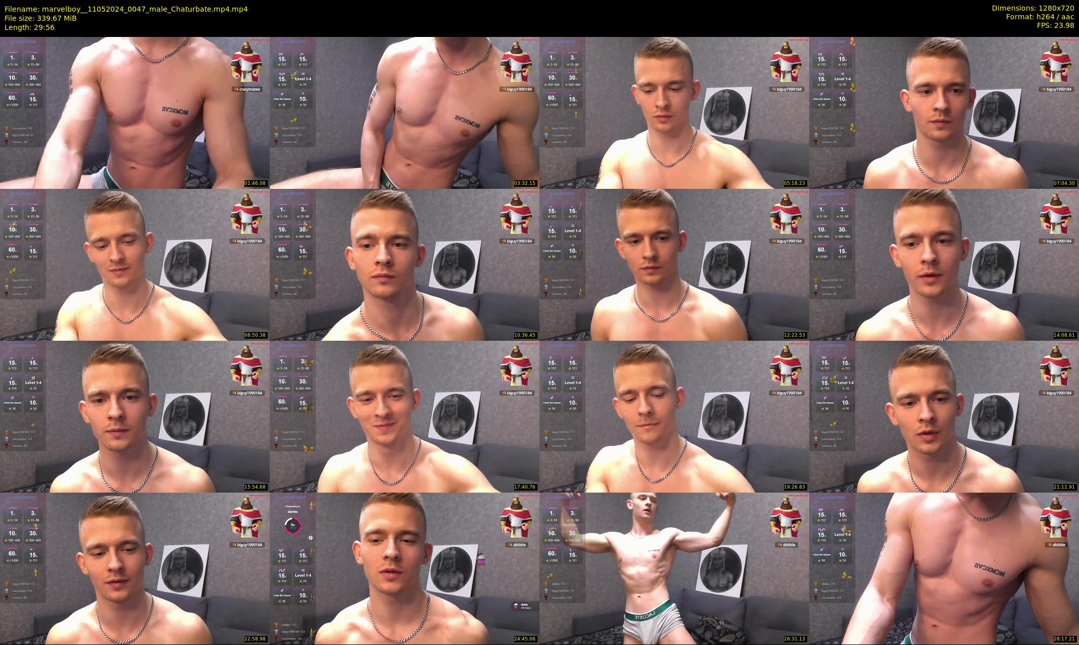 marvelboy_ — 30 minute Chaturbate male cam show recording, 720p, May 11, 2024